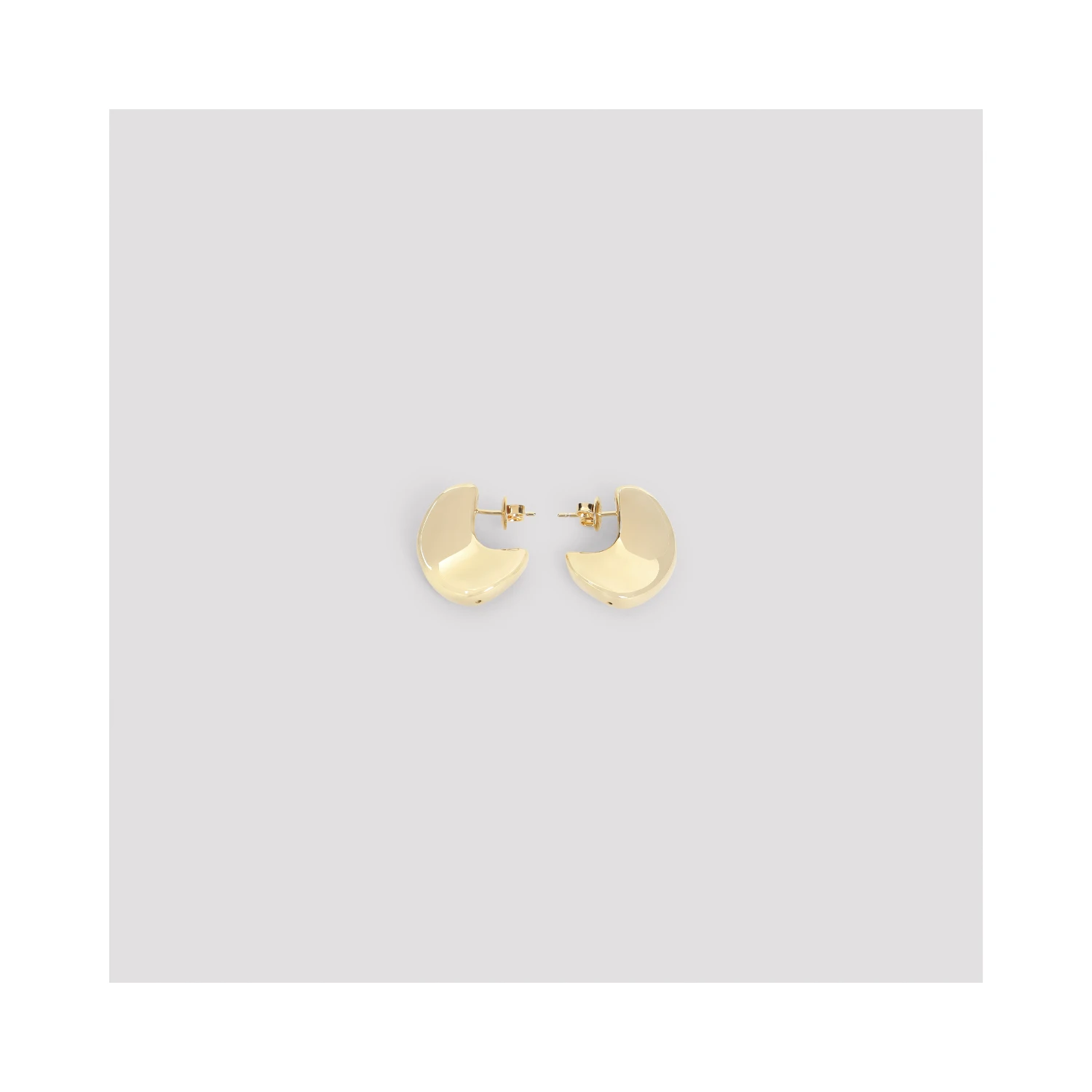 Bottega Veneta Disc Earrings