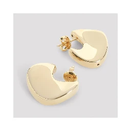 Bottega Veneta Disc Earrings