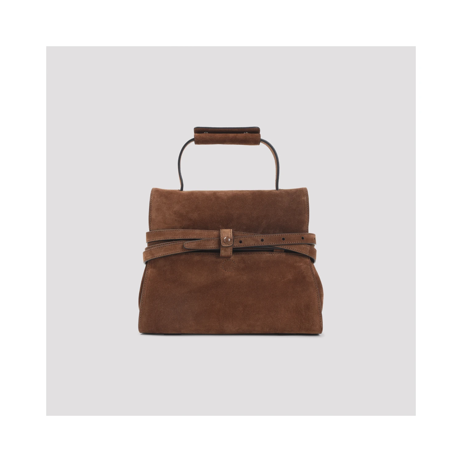 Moschino Belted Top-Handle Bag