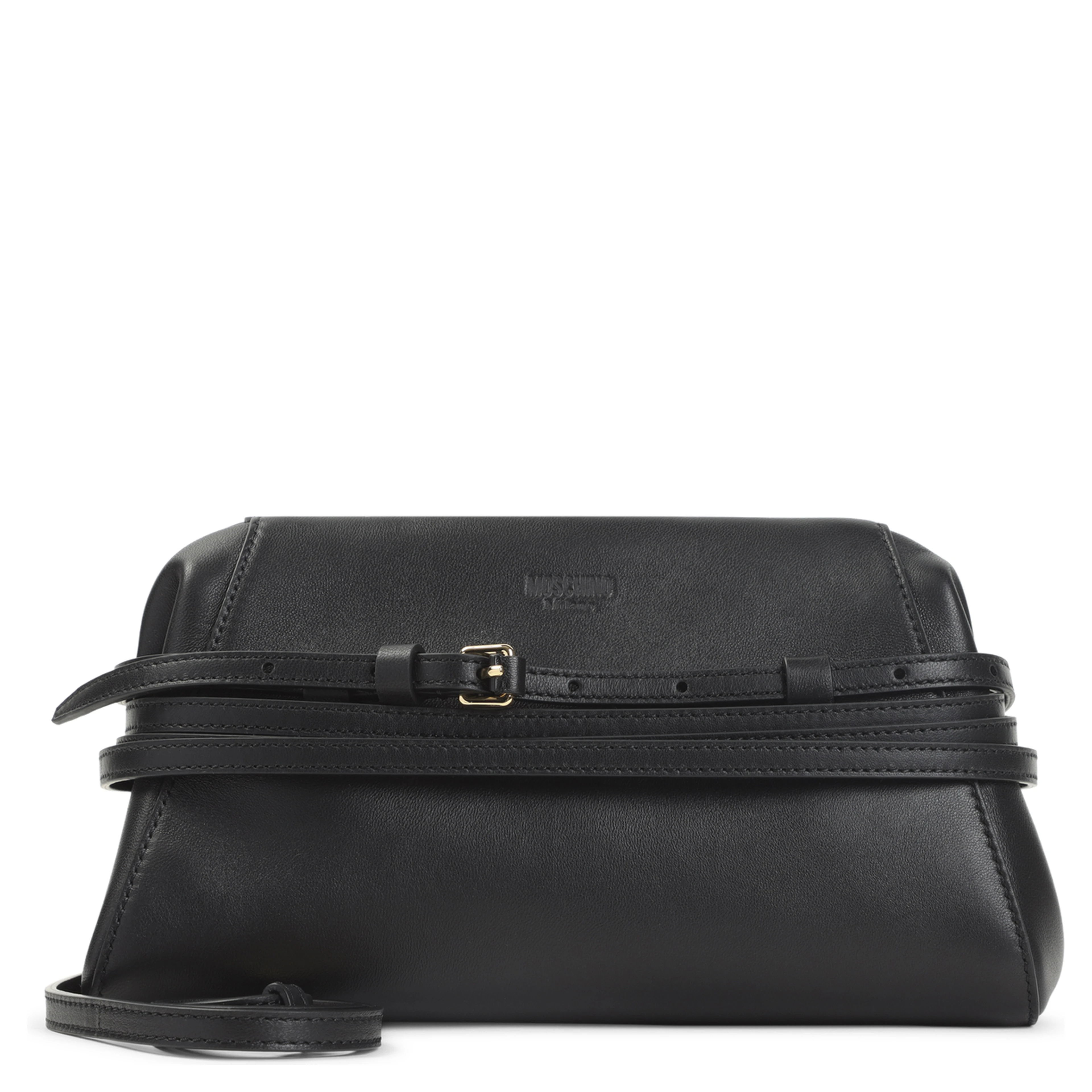 Moschino Belted Shoulder Bag