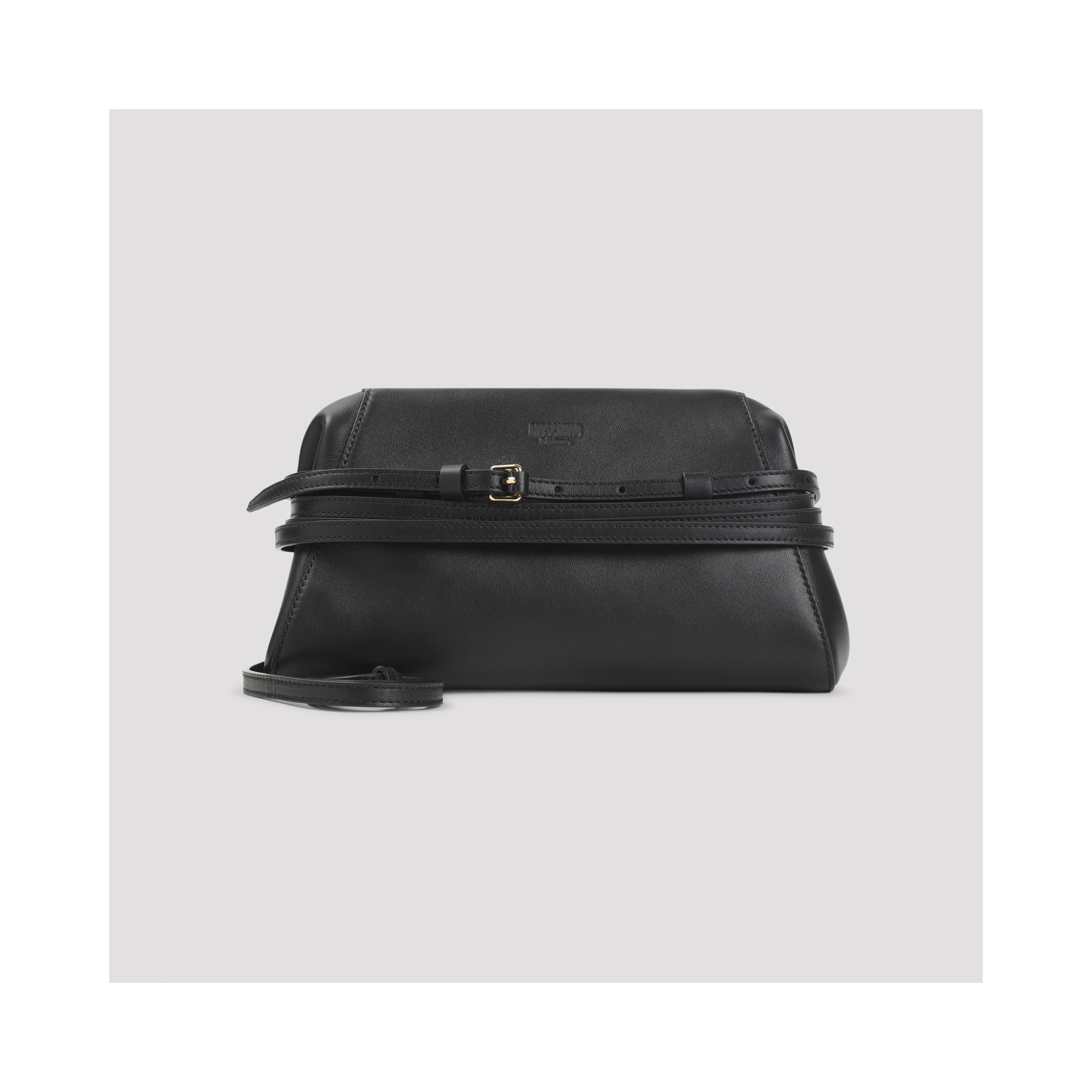 Moschino Belted Shoulder Bag