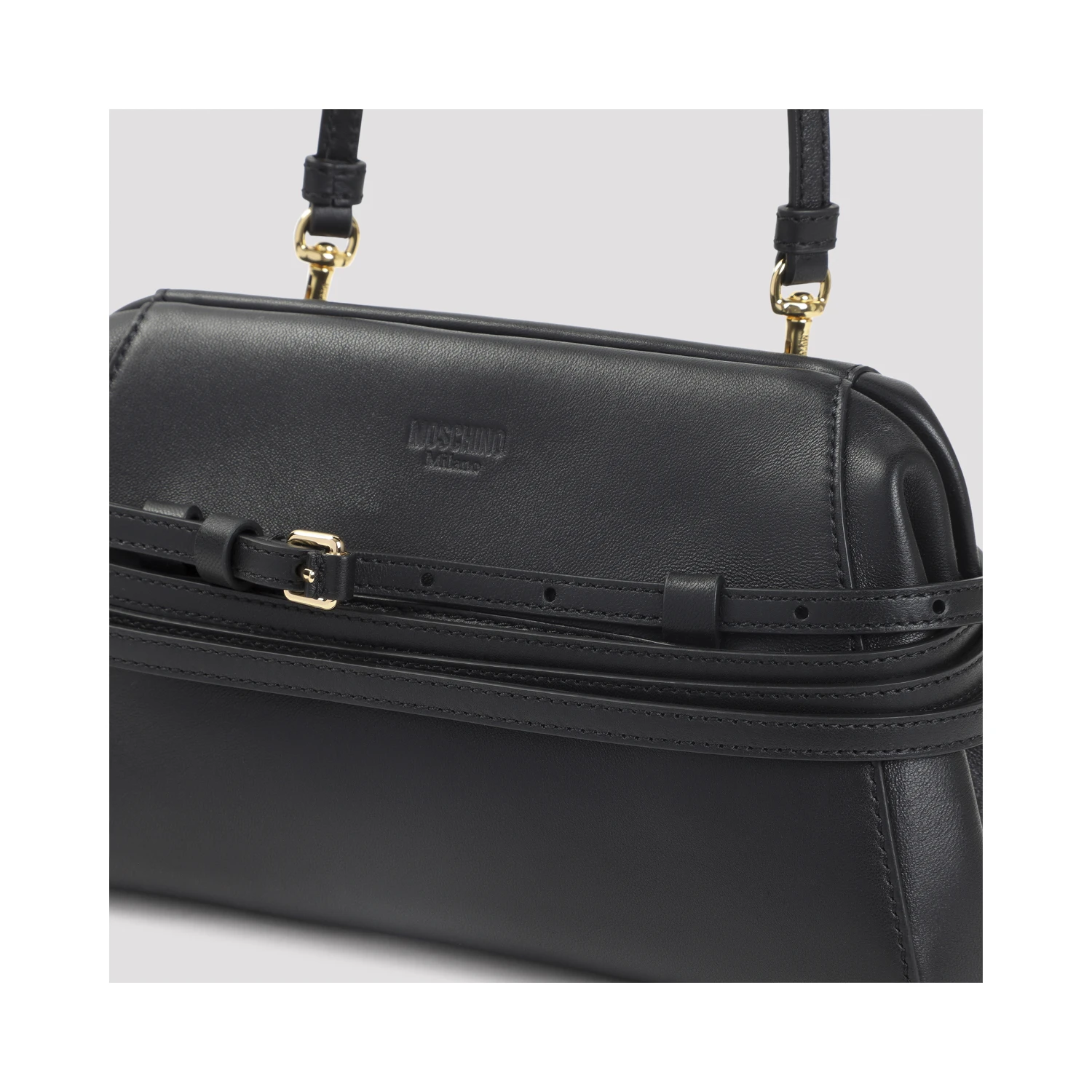 Moschino Belted Shoulder Bag
