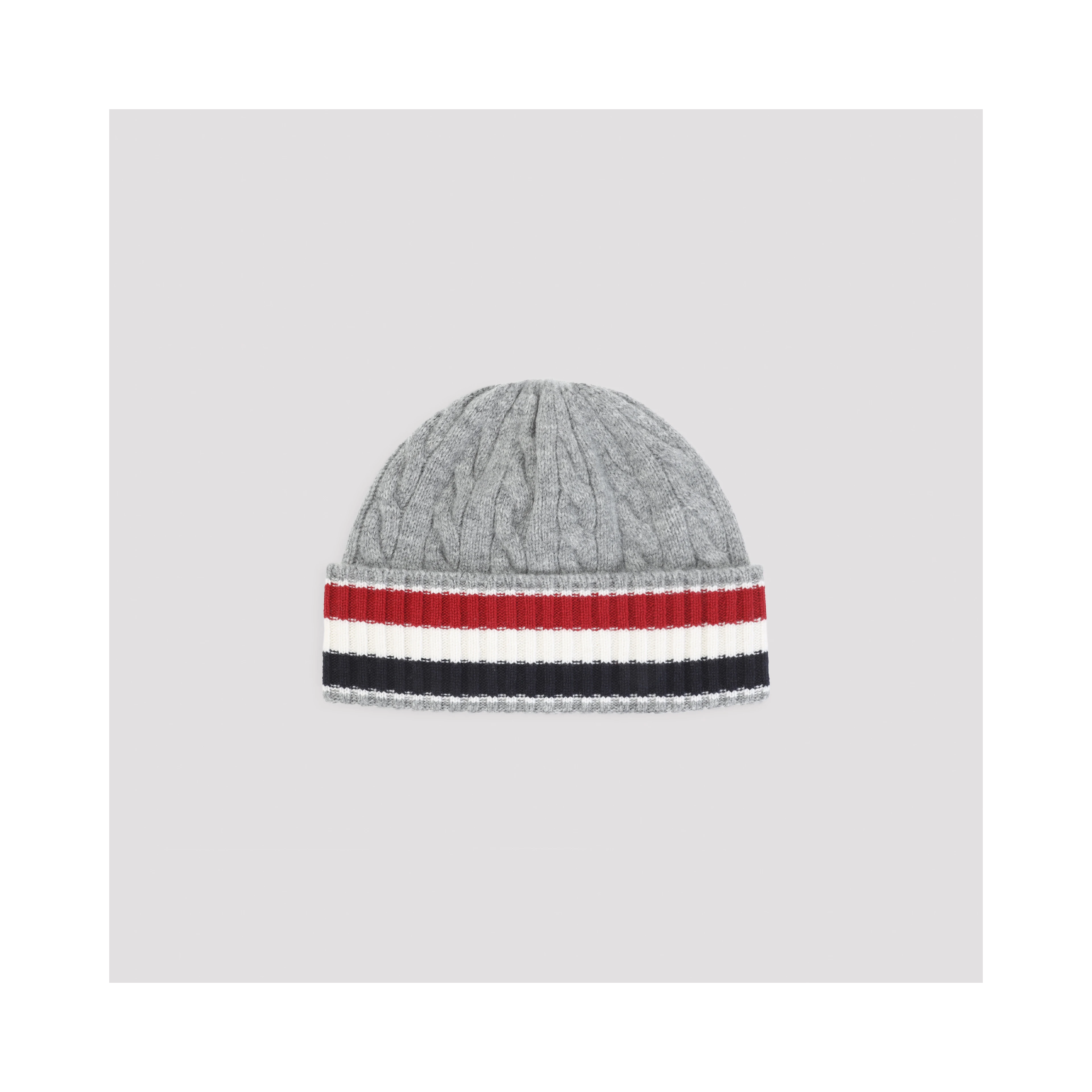 Thom Browne Cable-Knit Beanie