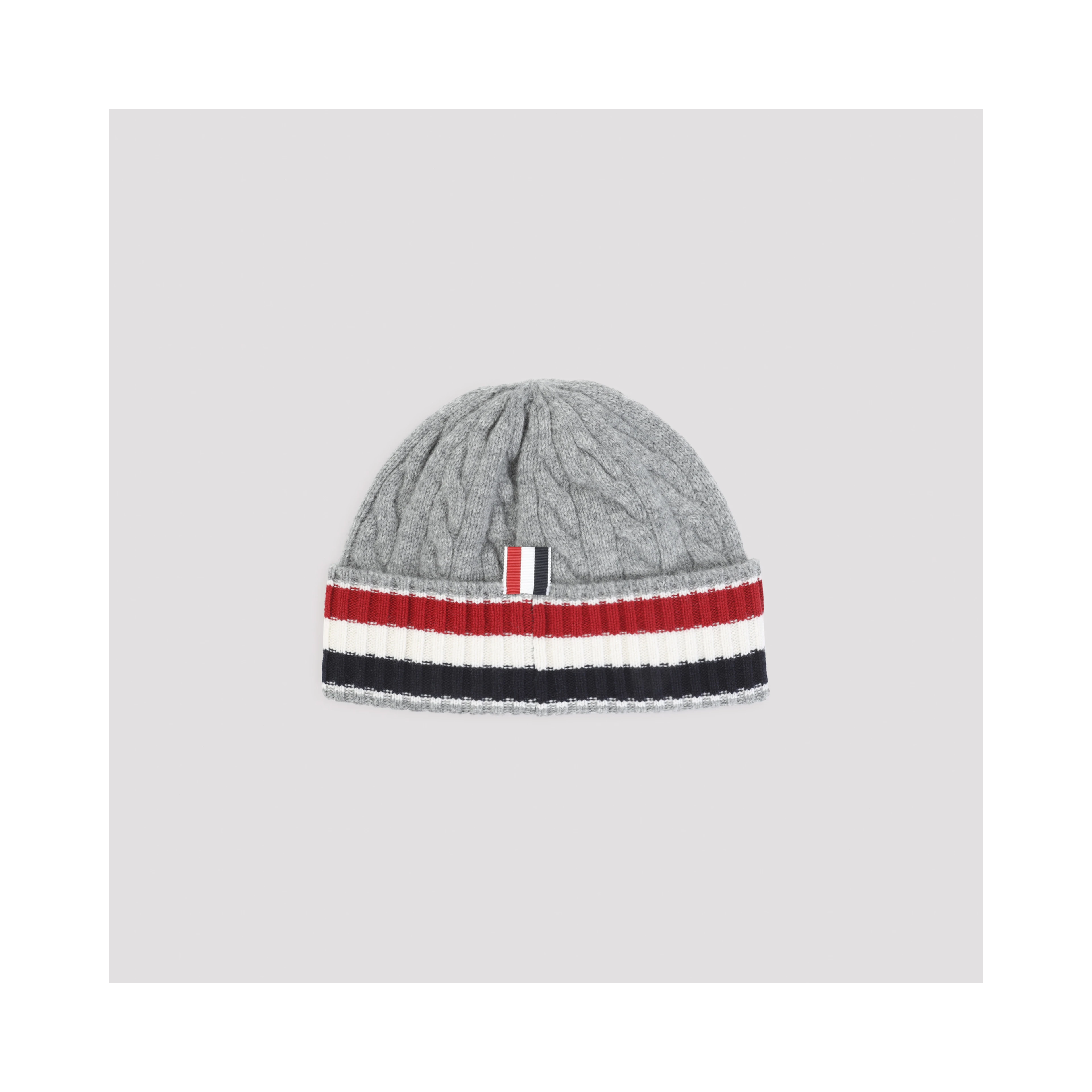 Thom Browne Cable-Knit Beanie