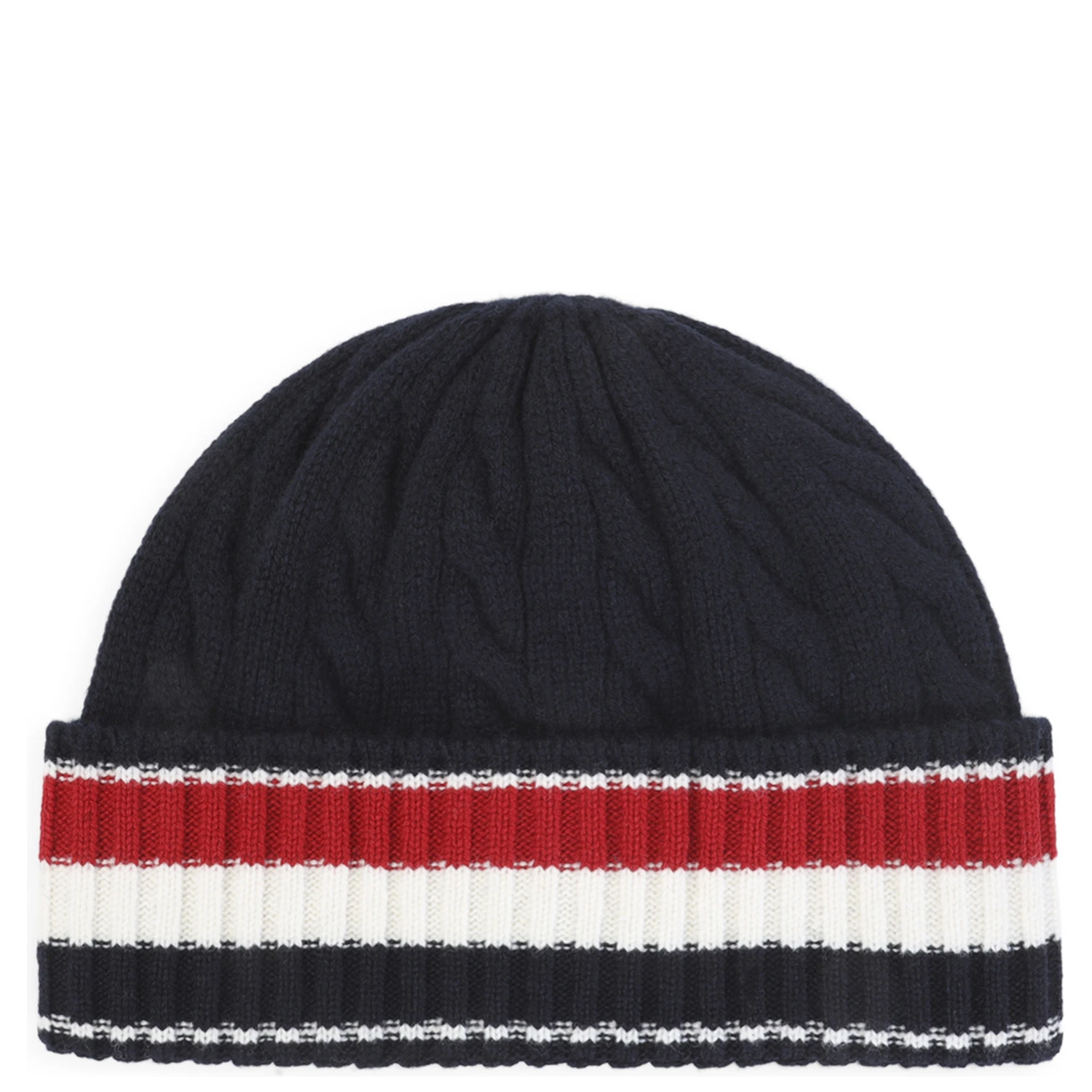 Thom Browne Cable-Knit Beanie