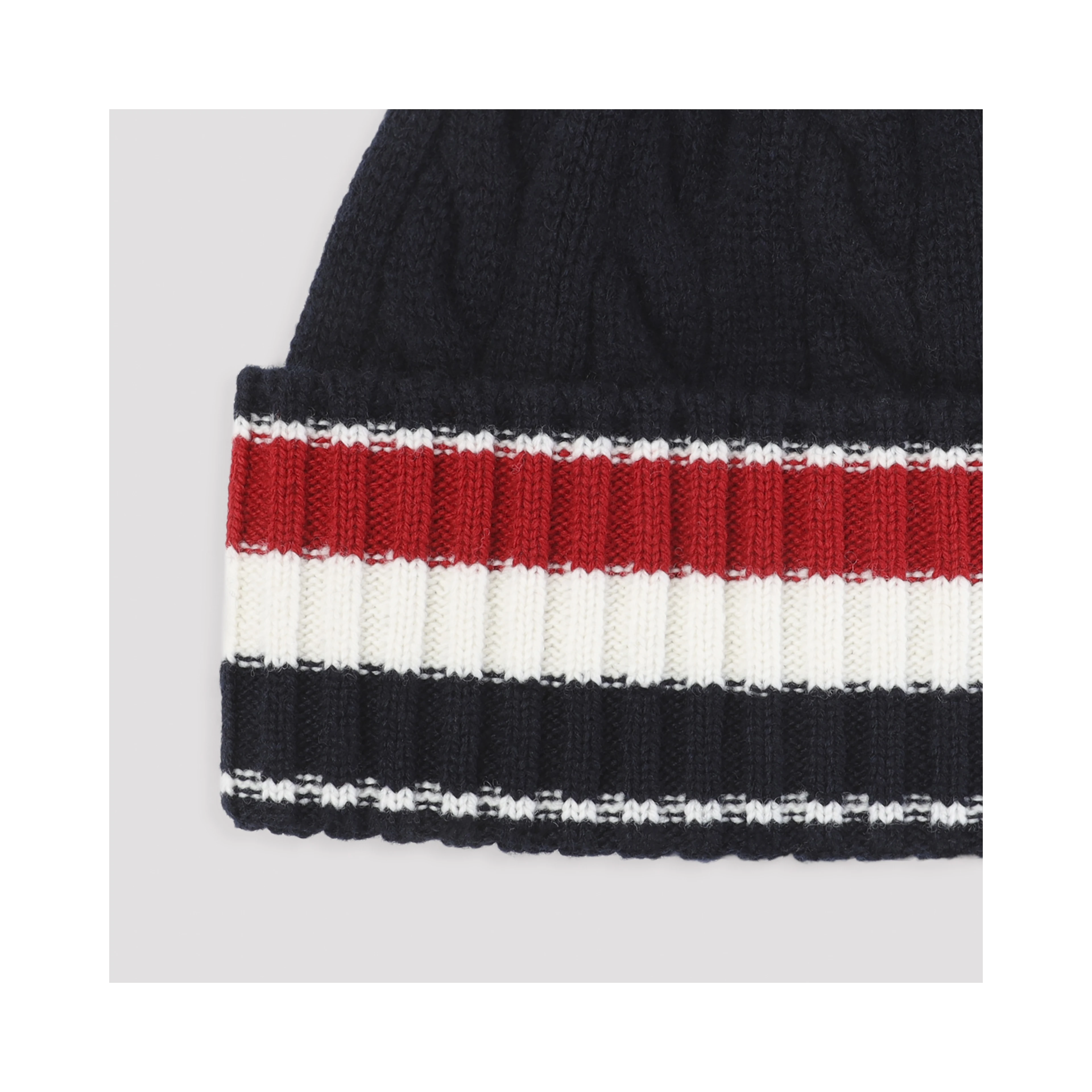 Thom Browne Cable-Knit Beanie