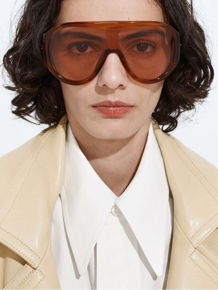 Bottega Veneta Sunglasses Brown alternative