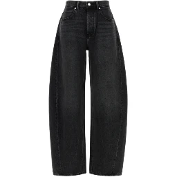 BLOW UP JEAN W CRYSTAL HOTFIX AT BACK POCKETS