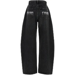 BLOW UP JEAN W CRYSTAL HOTFIX AT BACK POCKETS