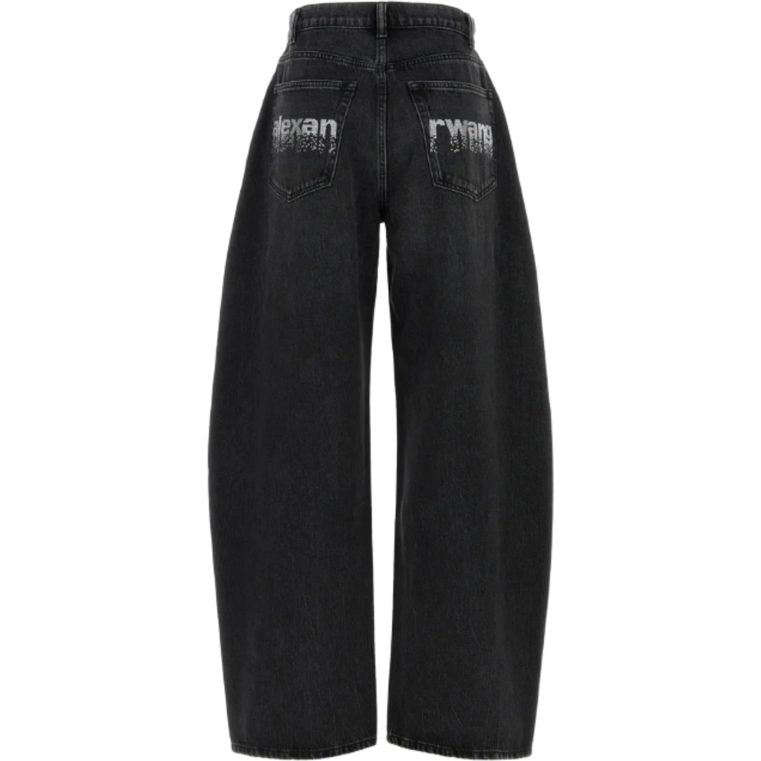 BLOW UP JEAN W CRYSTAL HOTFIX AT BACK POCKETS