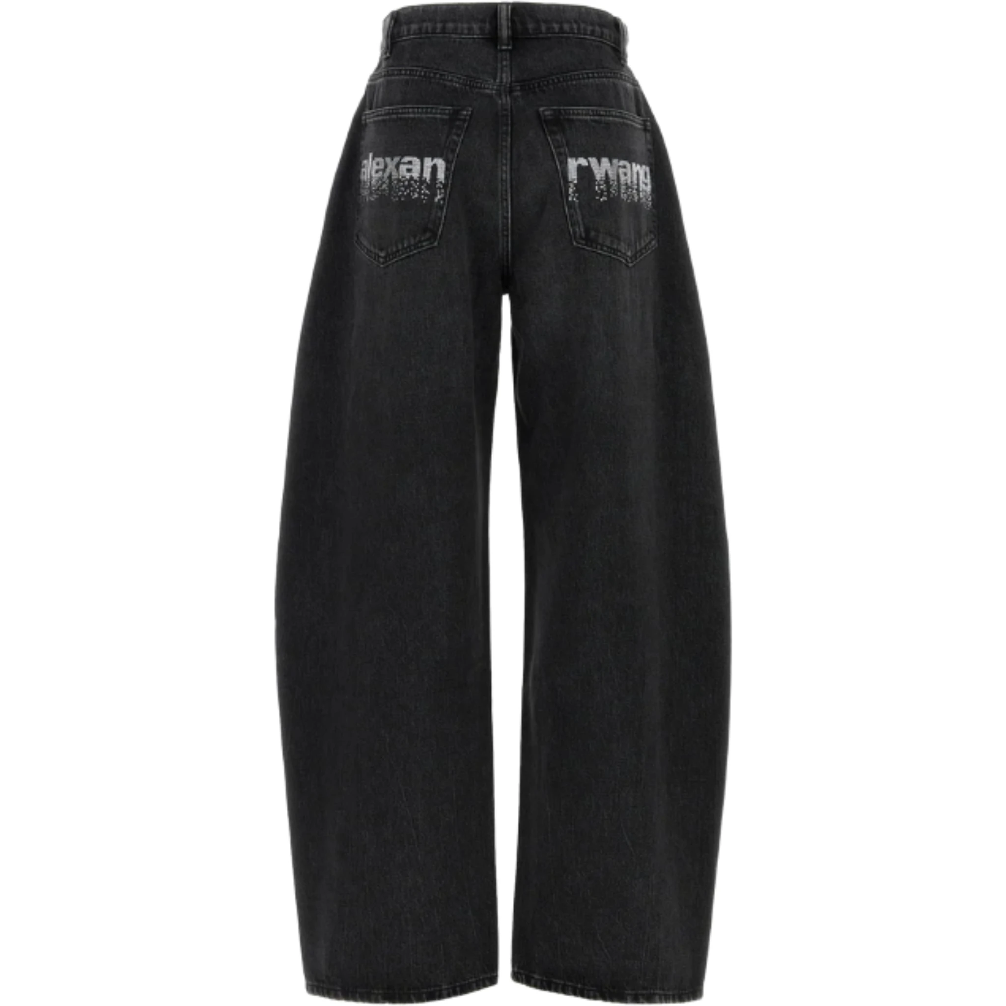 BLOW UP JEAN W CRYSTAL HOTFIX AT BACK POCKETS