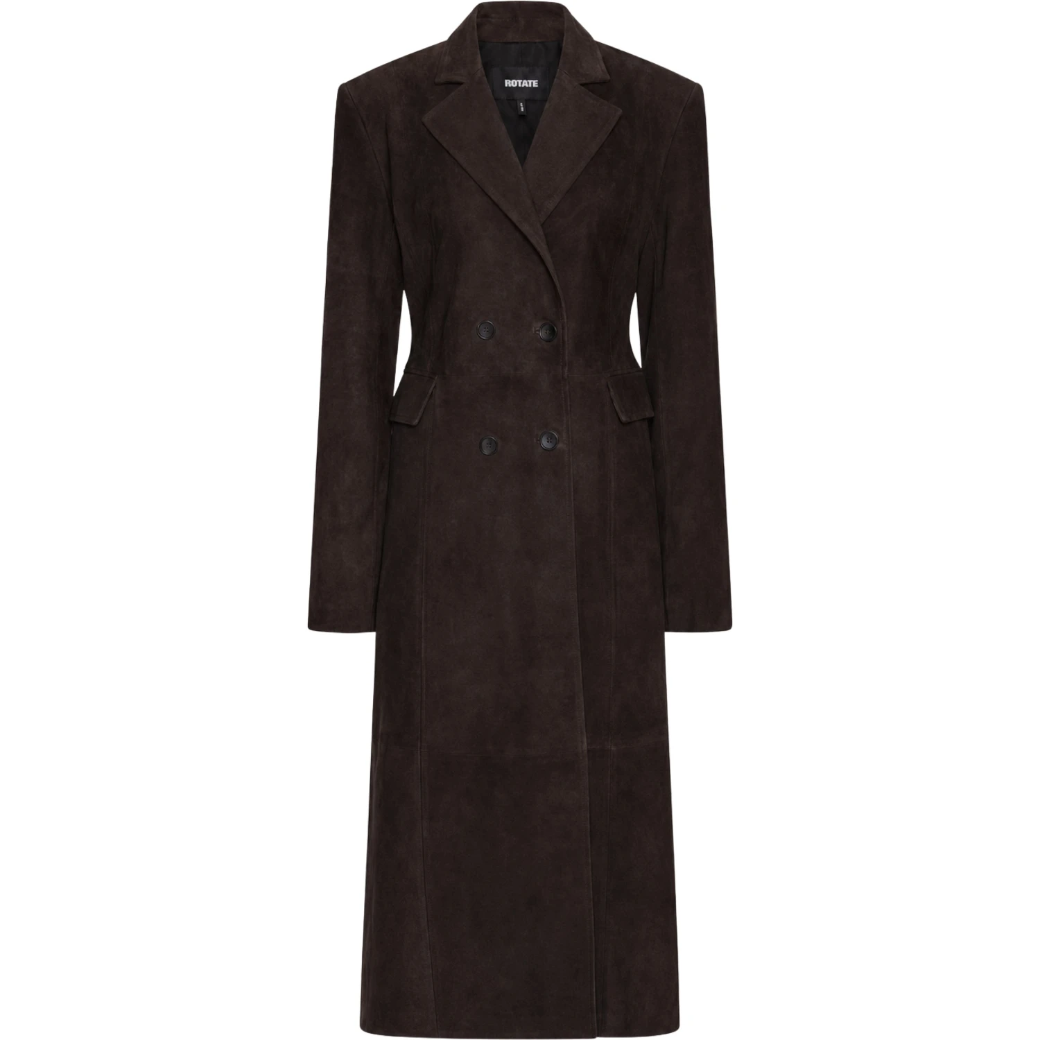 SUEDE LONG COAT
