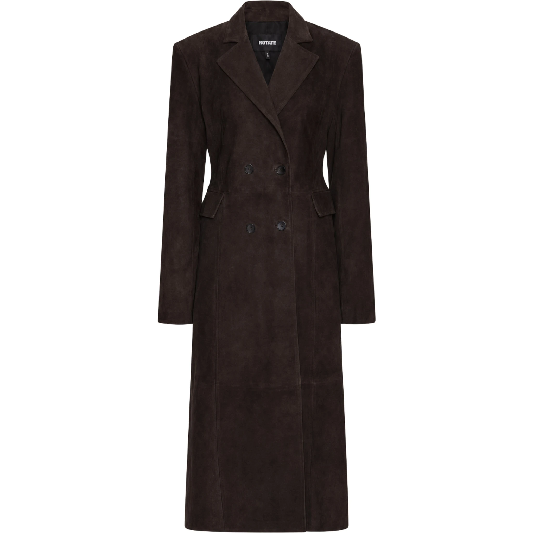 SUEDE LONG COAT