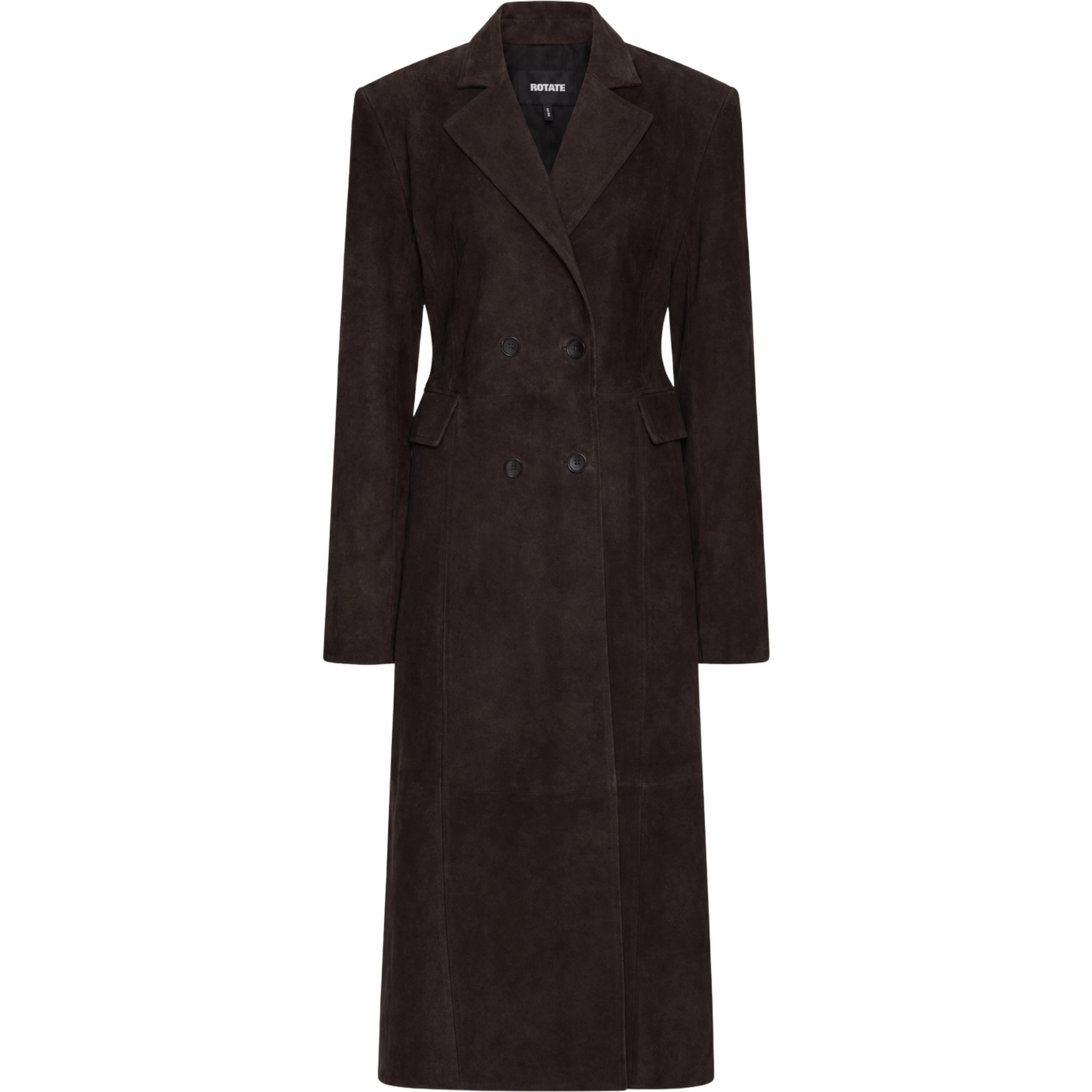 SUEDE LONG COAT
