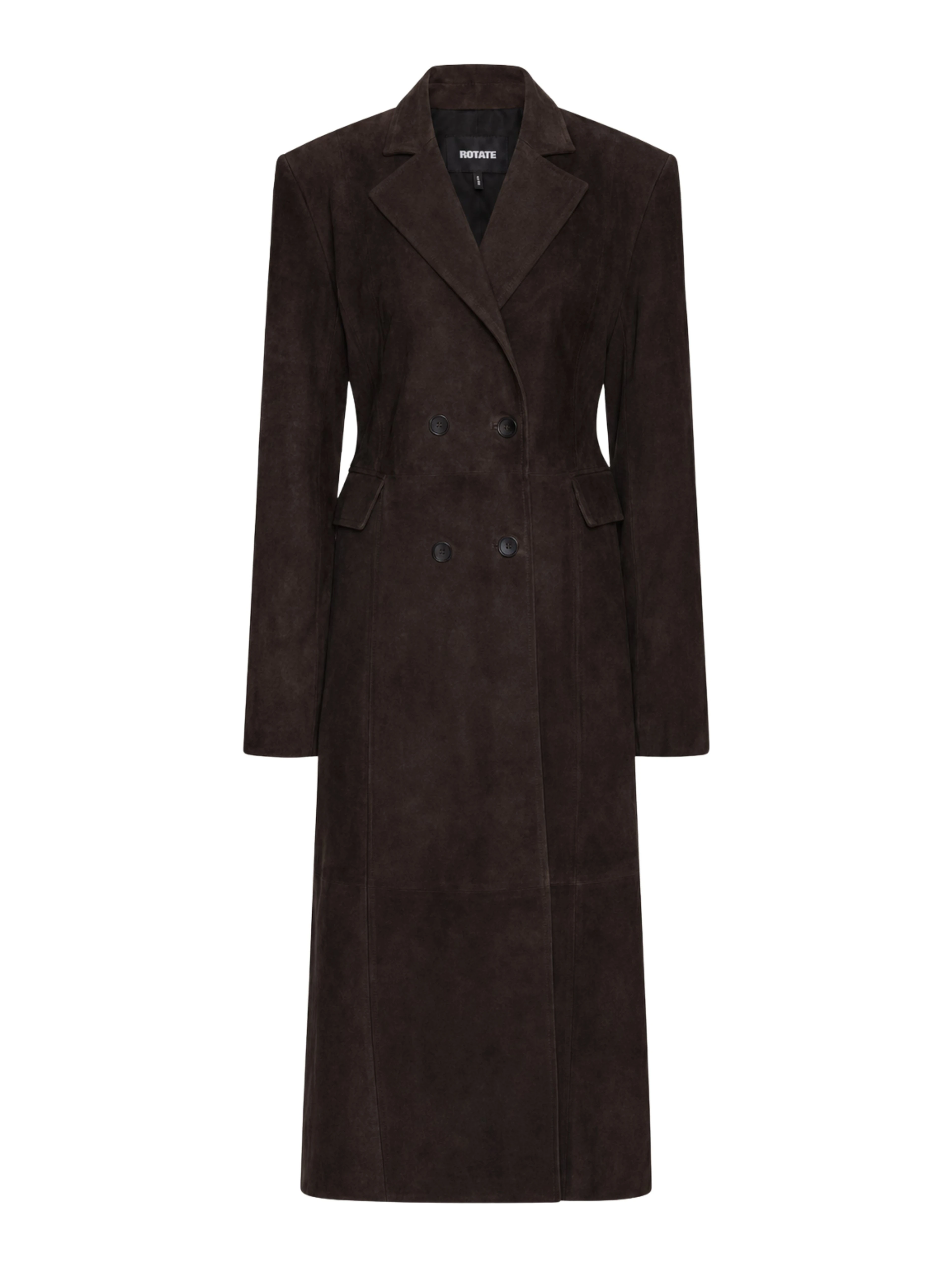 SUEDE LONG COAT