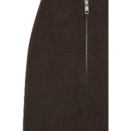 SUEDE MINI SKIRT