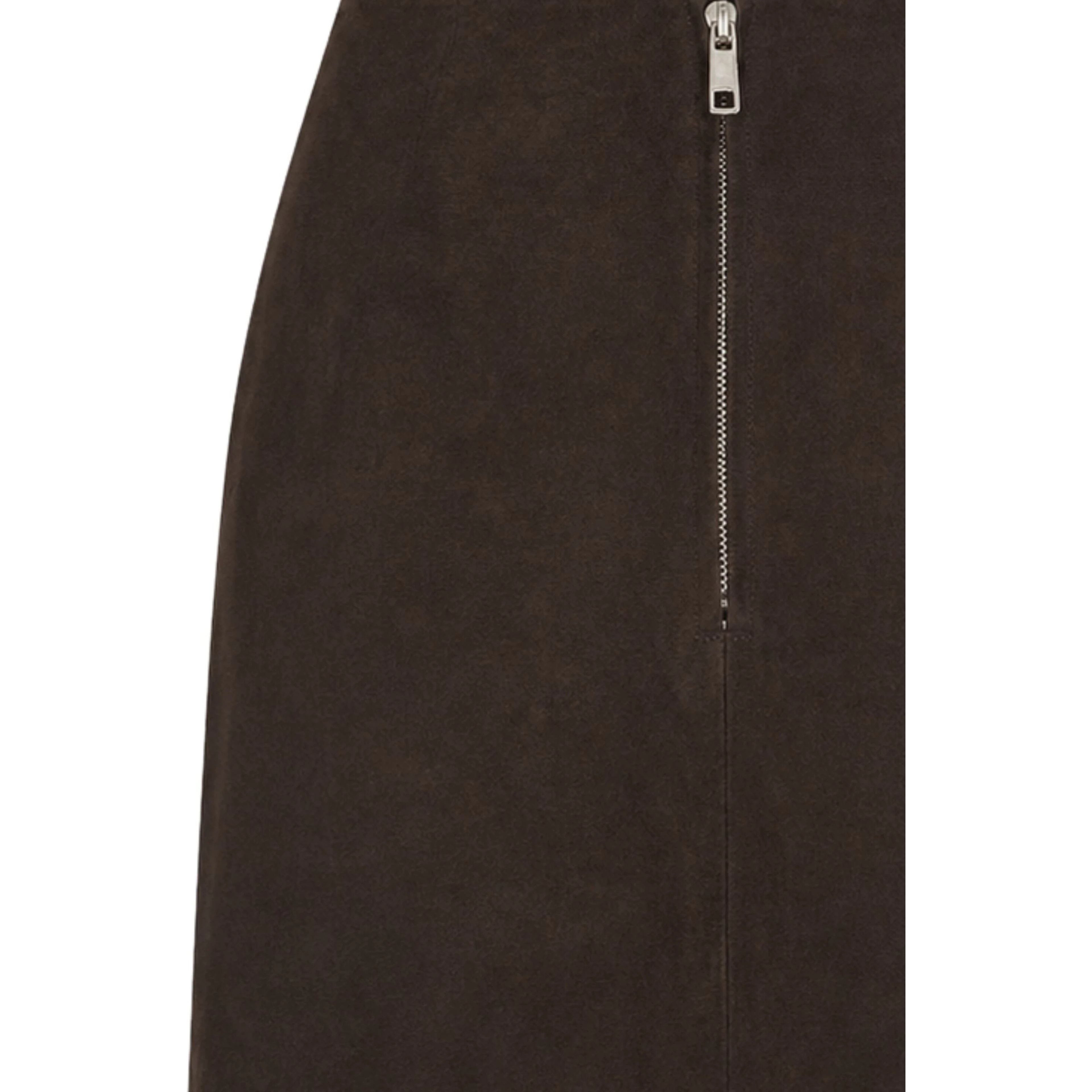 SUEDE MINI SKIRT