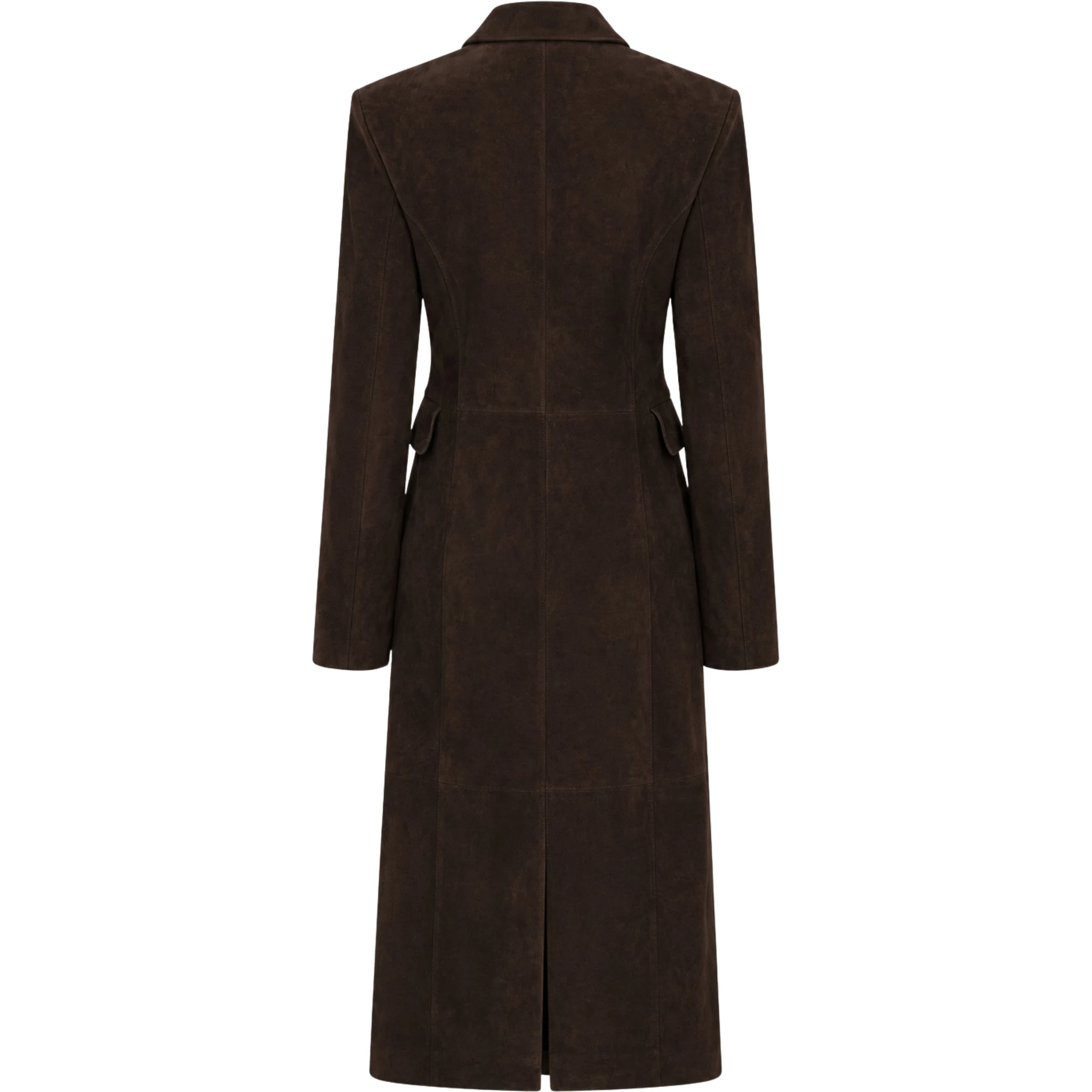 SUEDE LONG COAT
