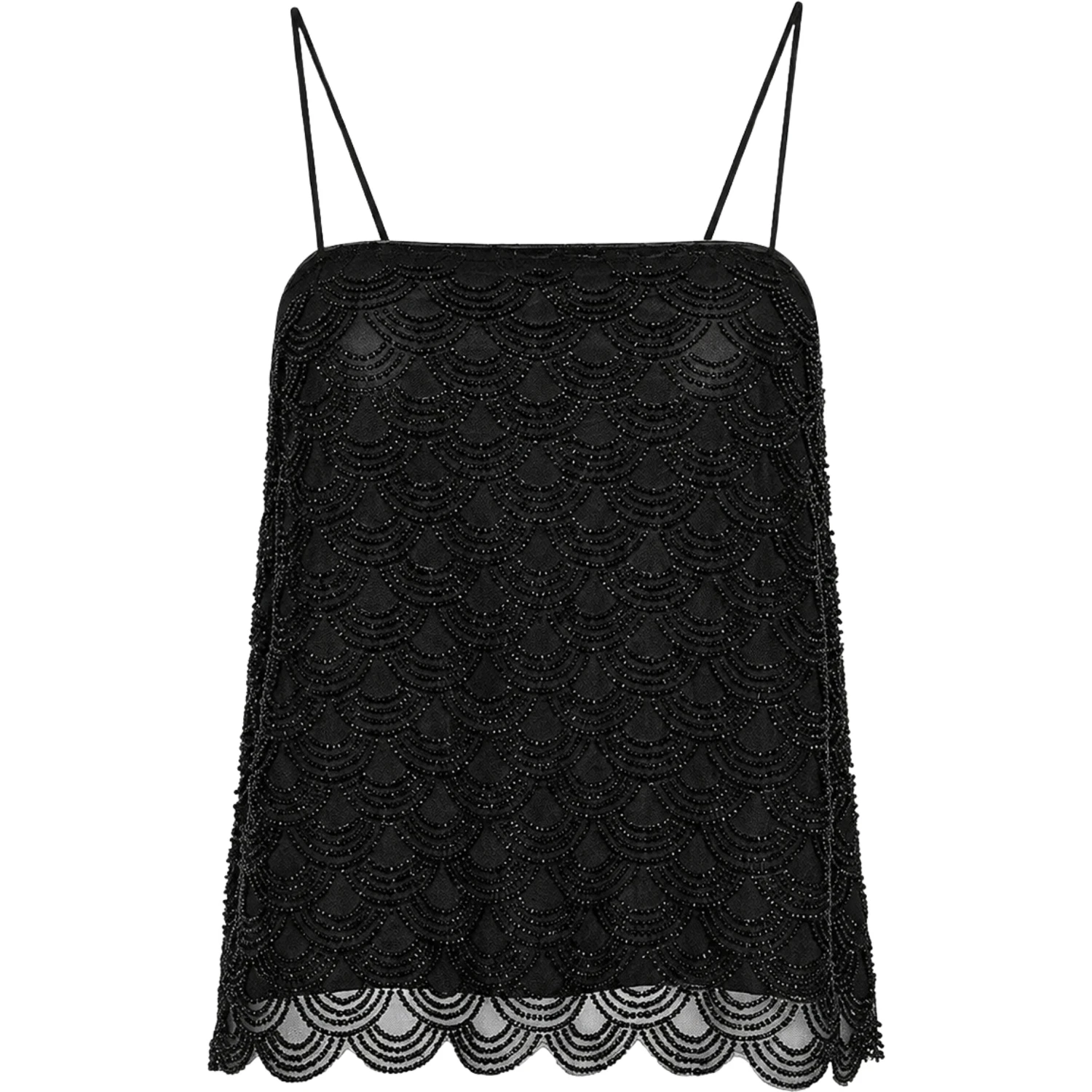 SEQUINS SLIP TOP