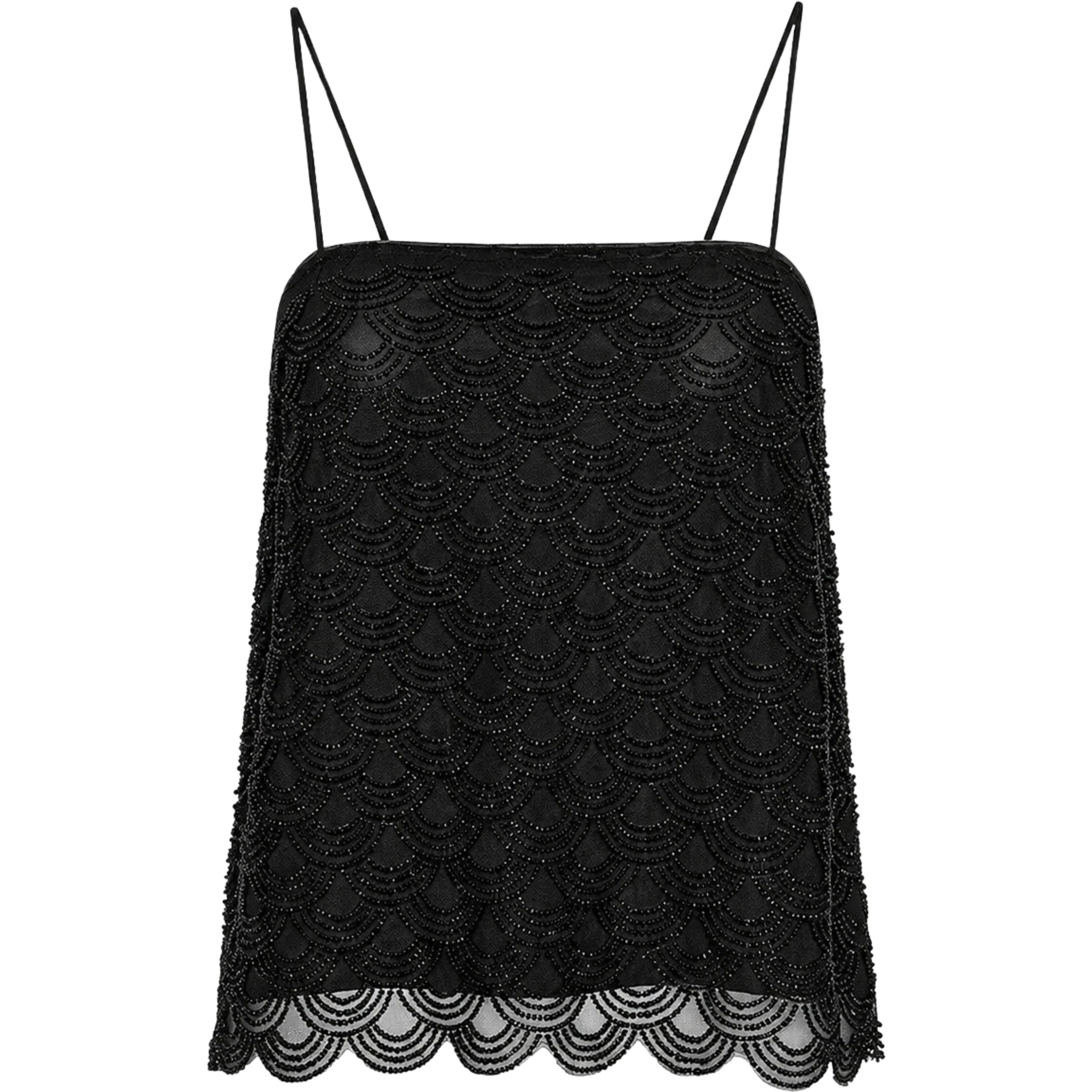 SEQUINS SLIP TOP