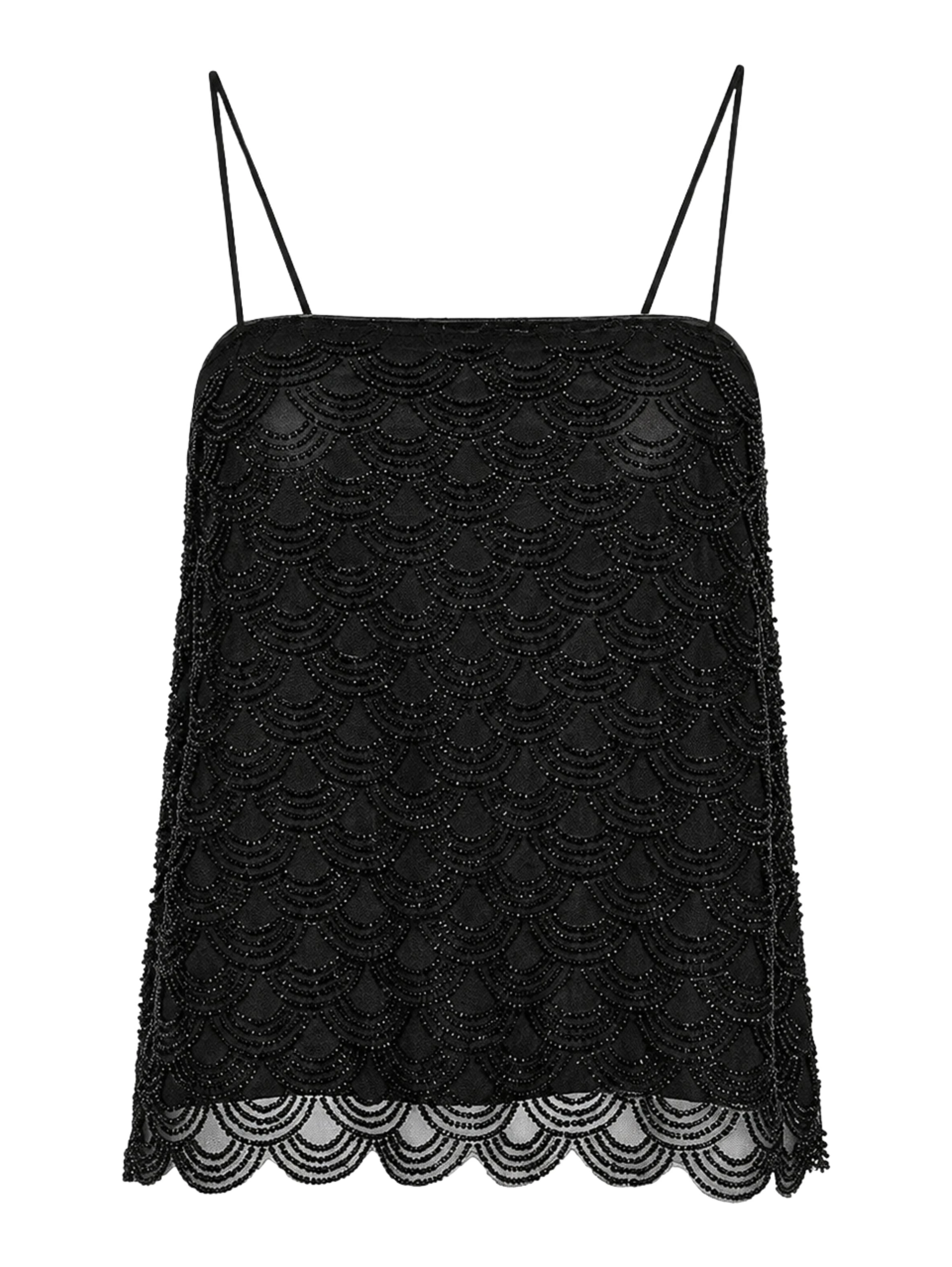 SEQUINS SLIP TOP