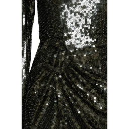 SEQUINS LS MINI DRESS