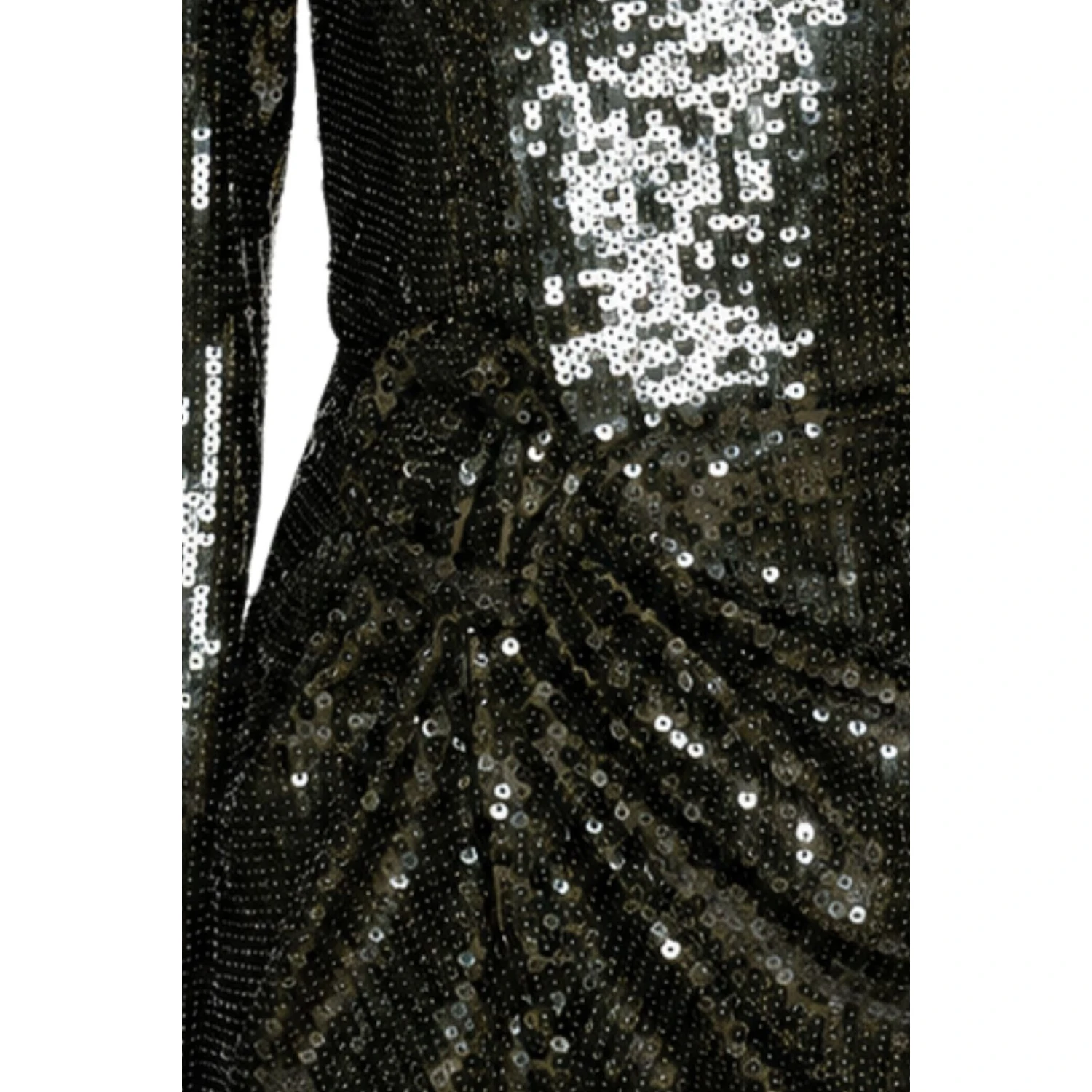SEQUINS LS MINI DRESS