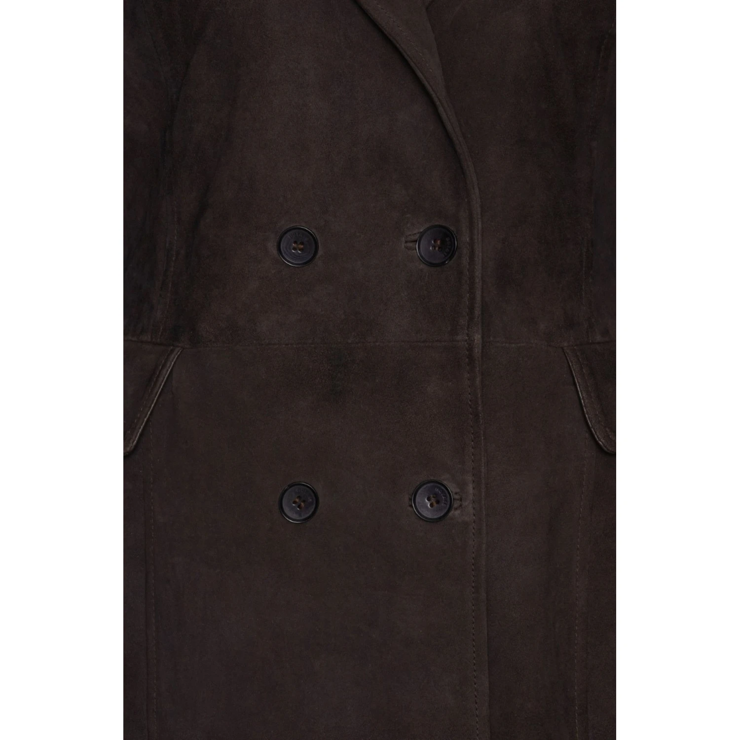 SUEDE LONG COAT