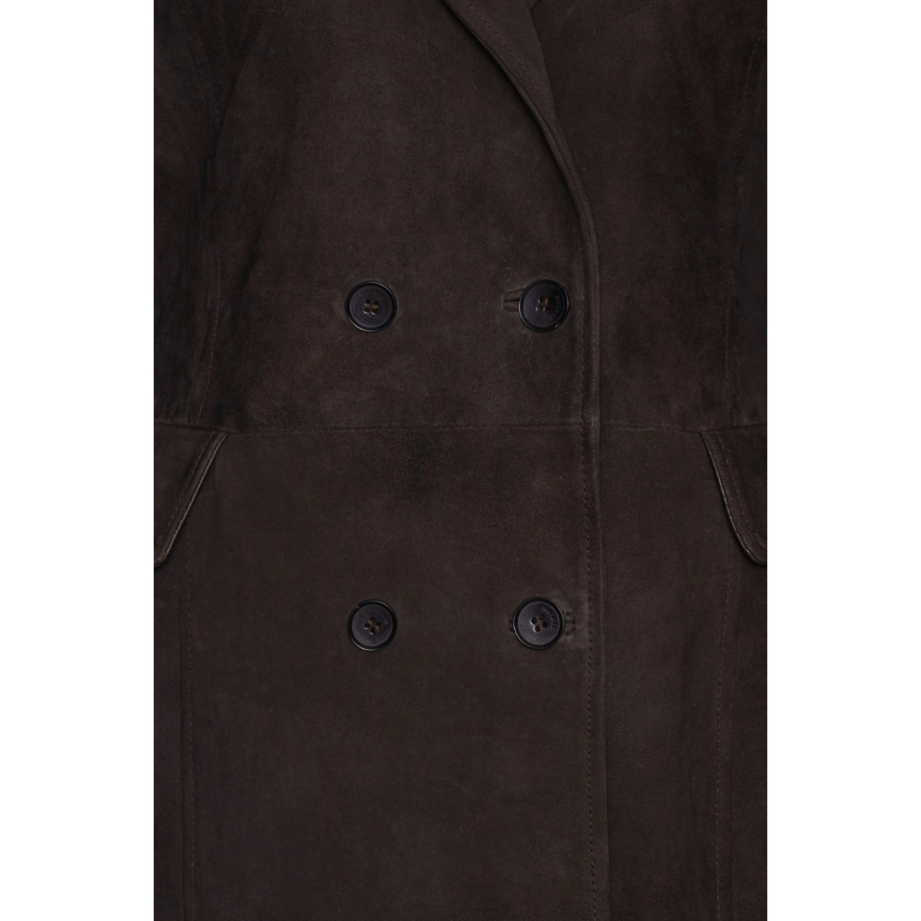 SUEDE LONG COAT