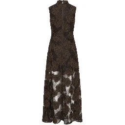 3D FLOWER MAXI DRESS