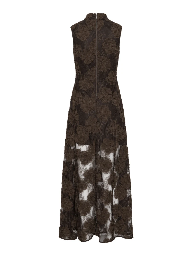 3D FLOWER MAXI DRESS alternative