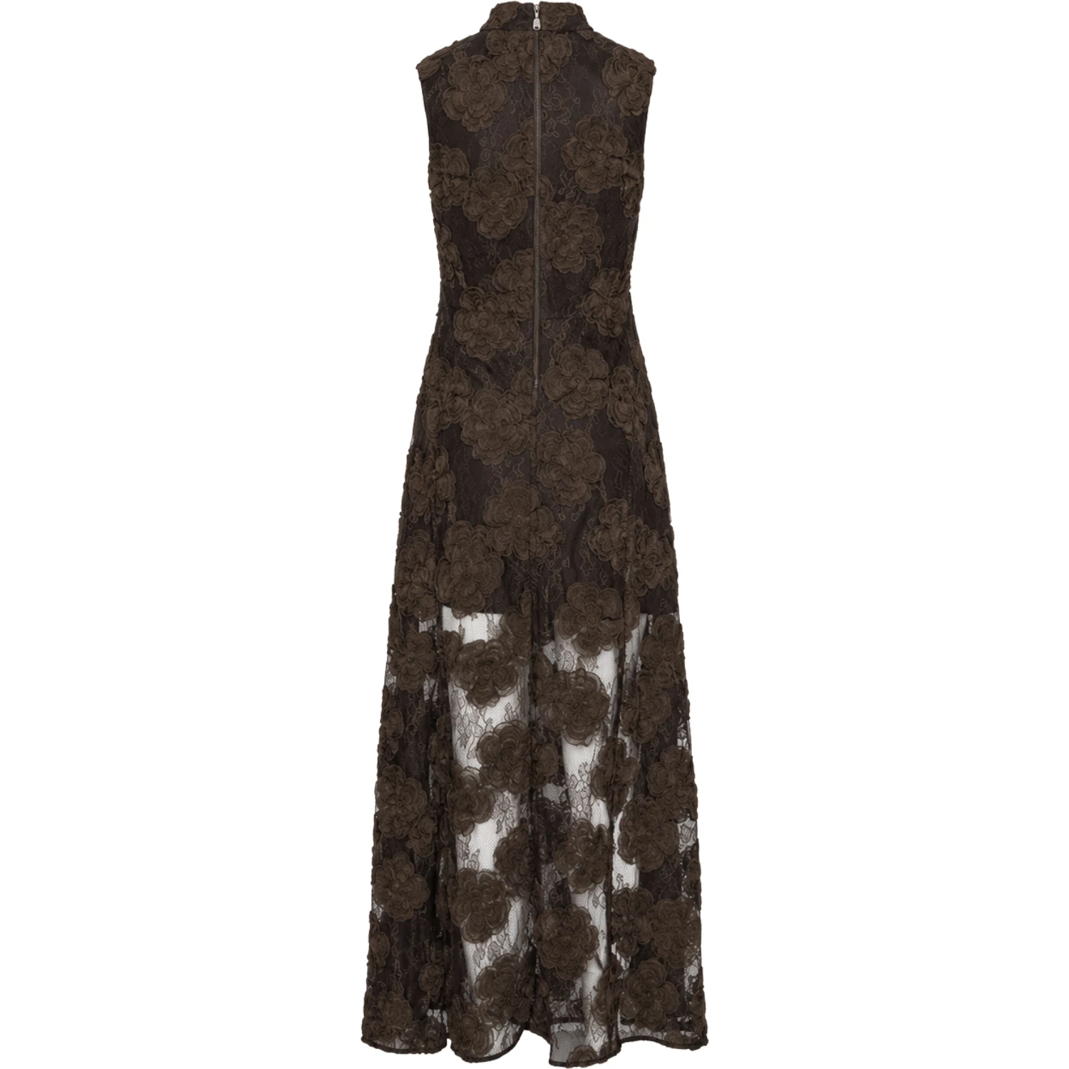 3D FLOWER MAXI DRESS
