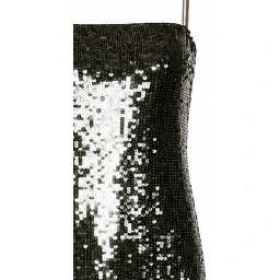 SEQUINS MAXI SLIP DRESS