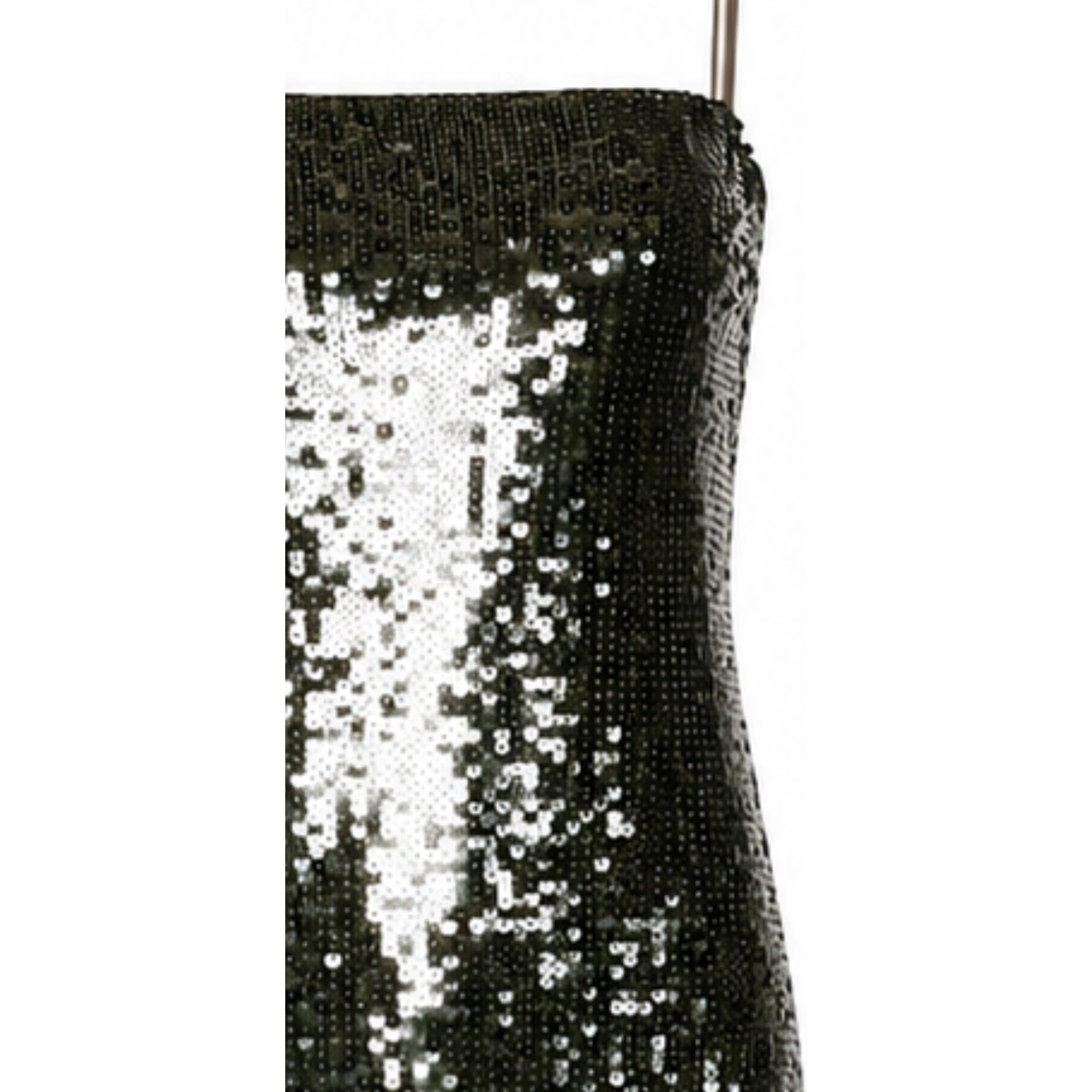SEQUINS MAXI SLIP DRESS