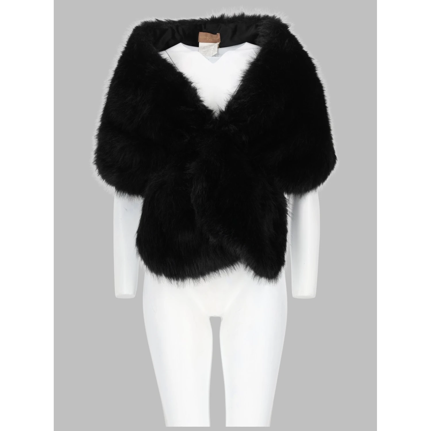 faux fur stoles