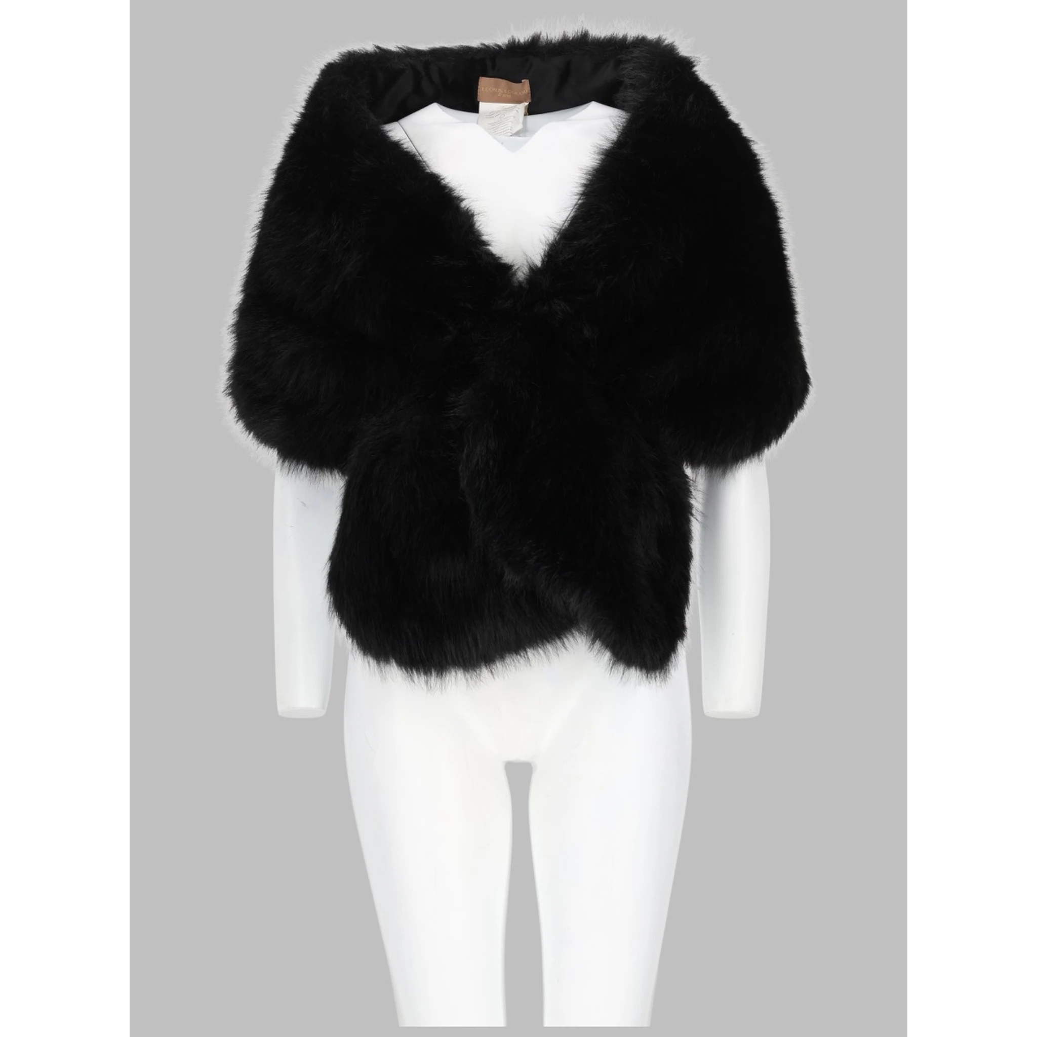 faux fur stoles