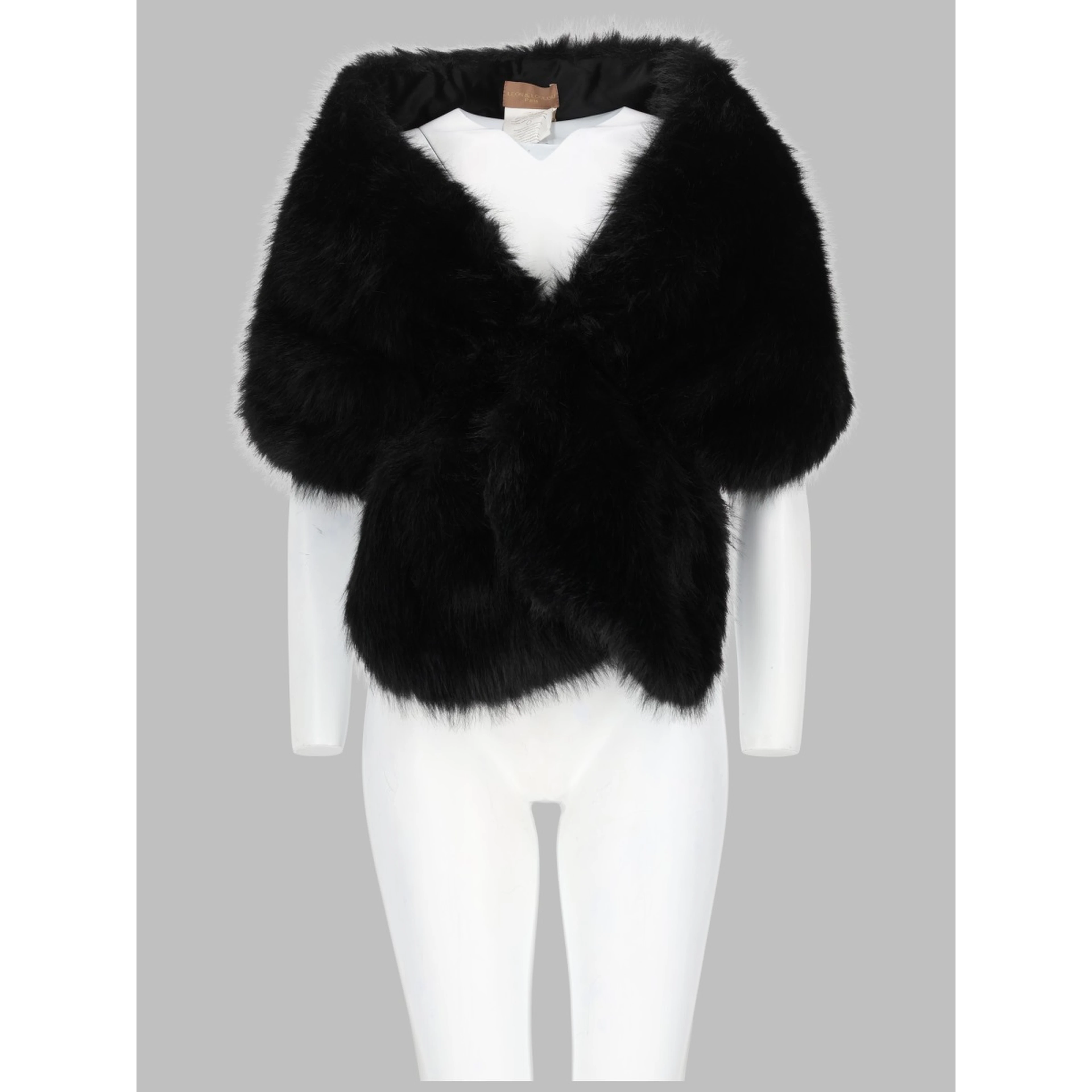 faux fur stoles
