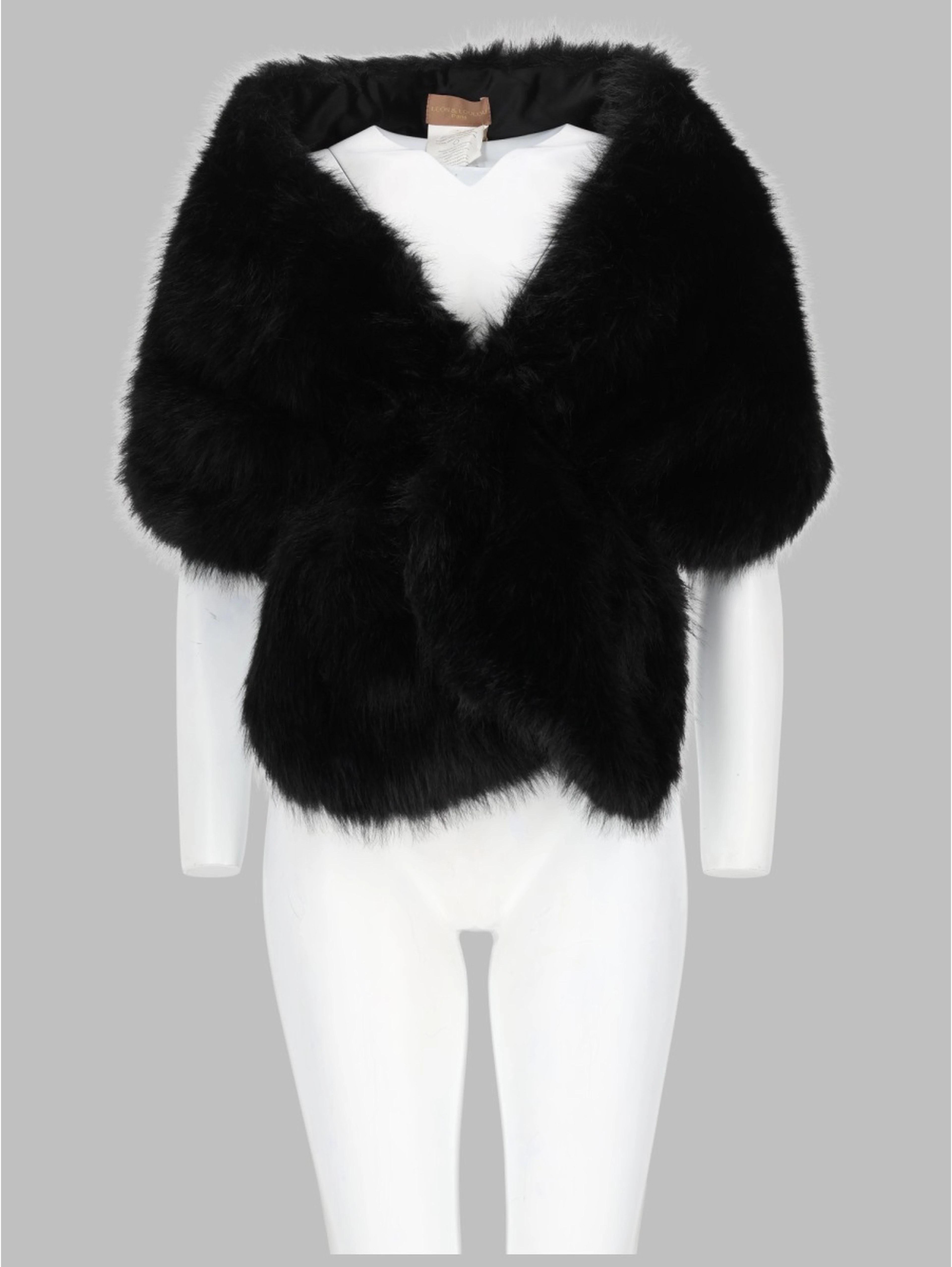 faux fur stoles