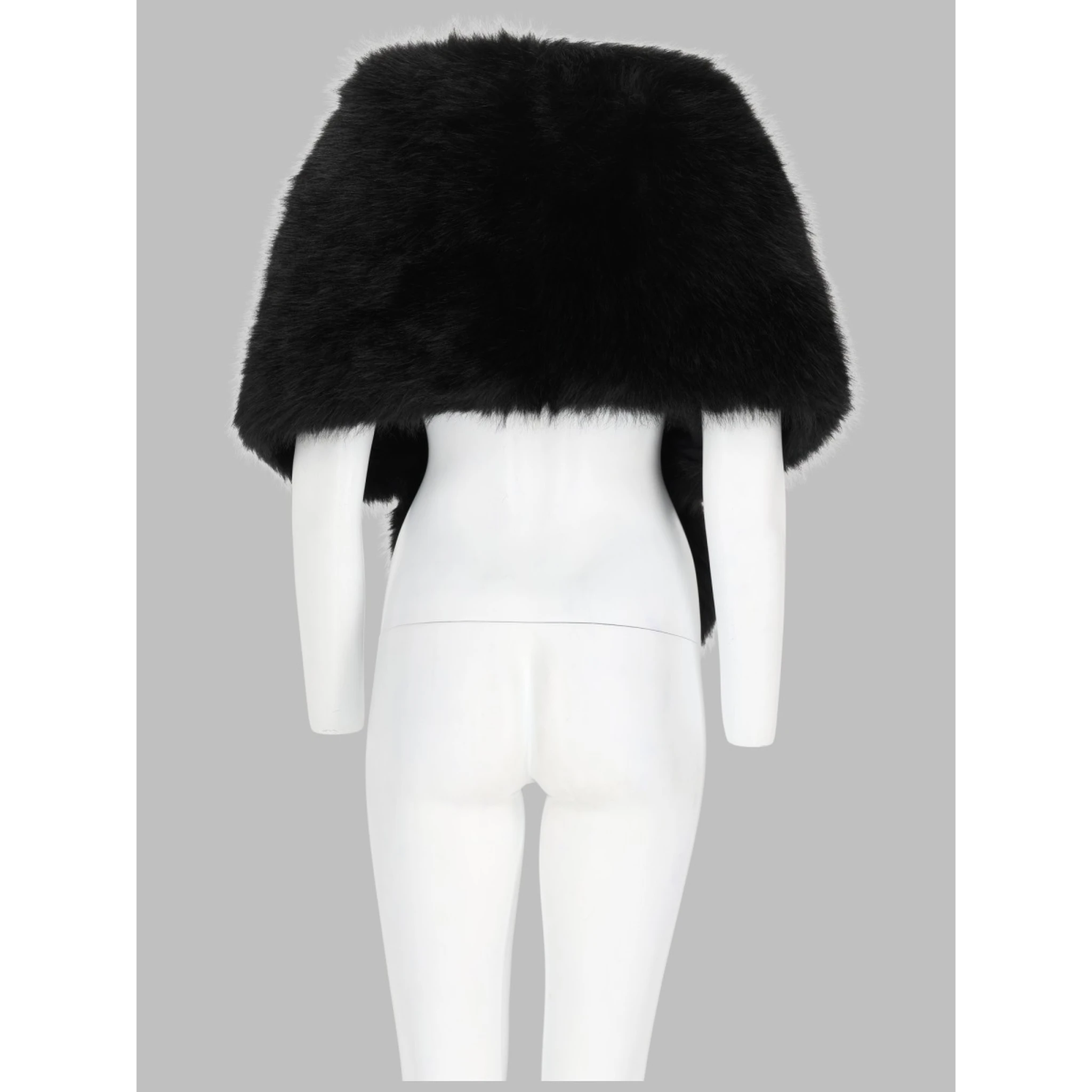 faux fur stoles