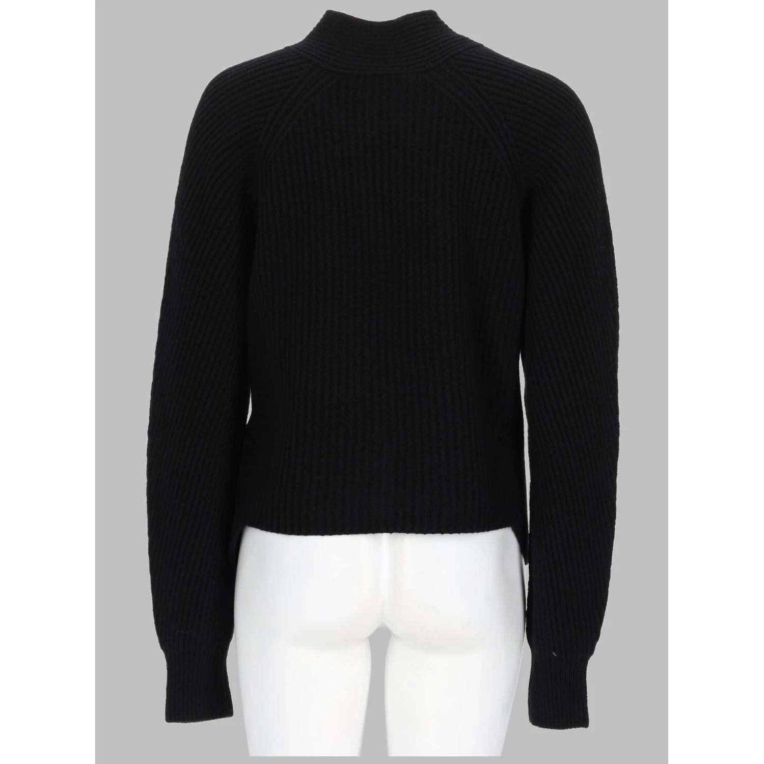 ribbed mini knit cardigan