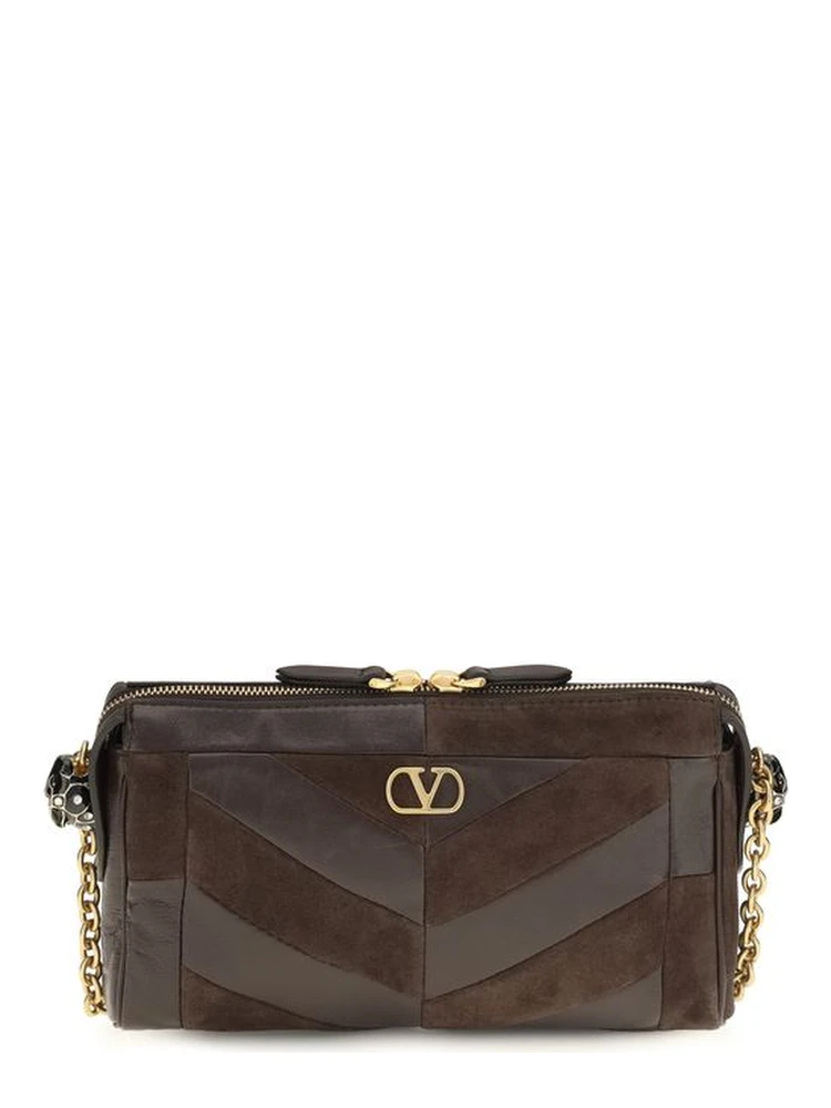 Brown Calf Leather Bos Taurus Shoulder Bag