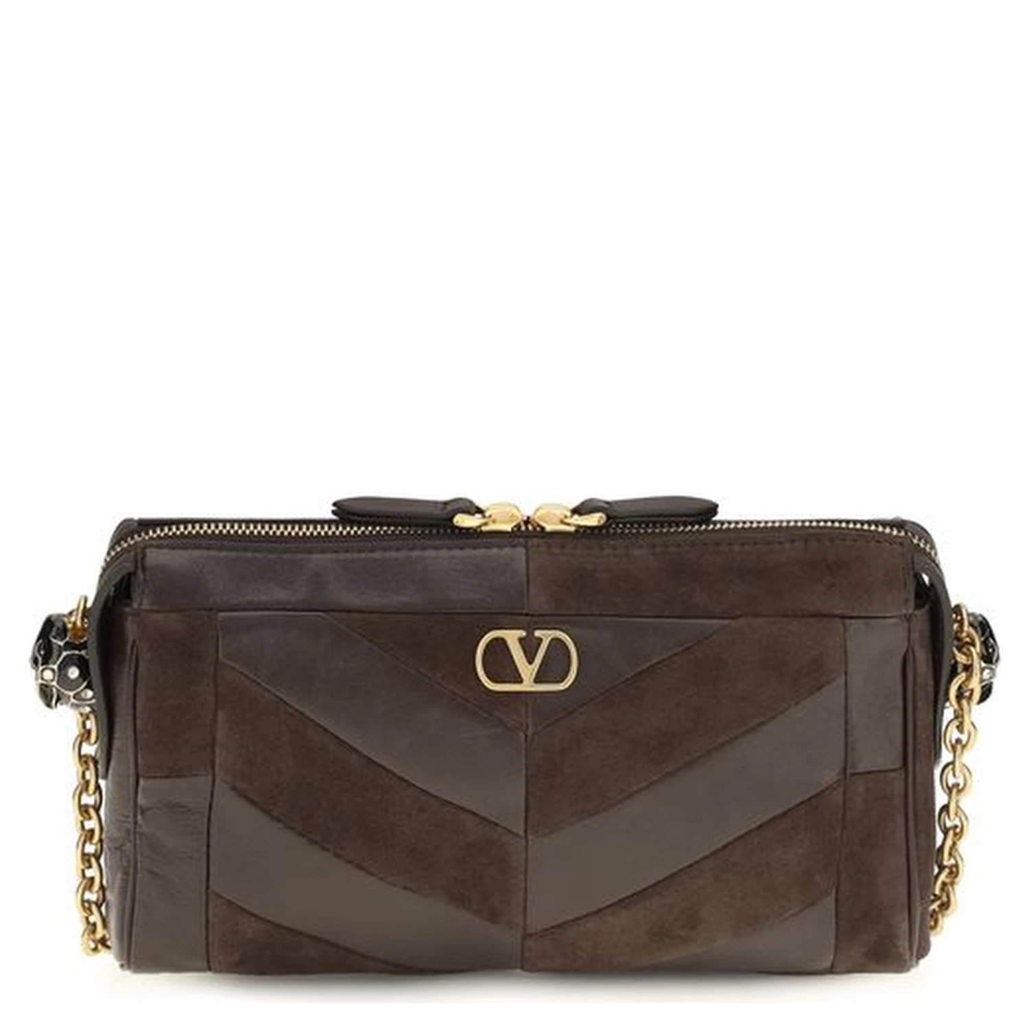 Brown Calf Leather Bos Taurus Shoulder Bag