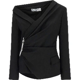 Black Virgin Wool Blazer