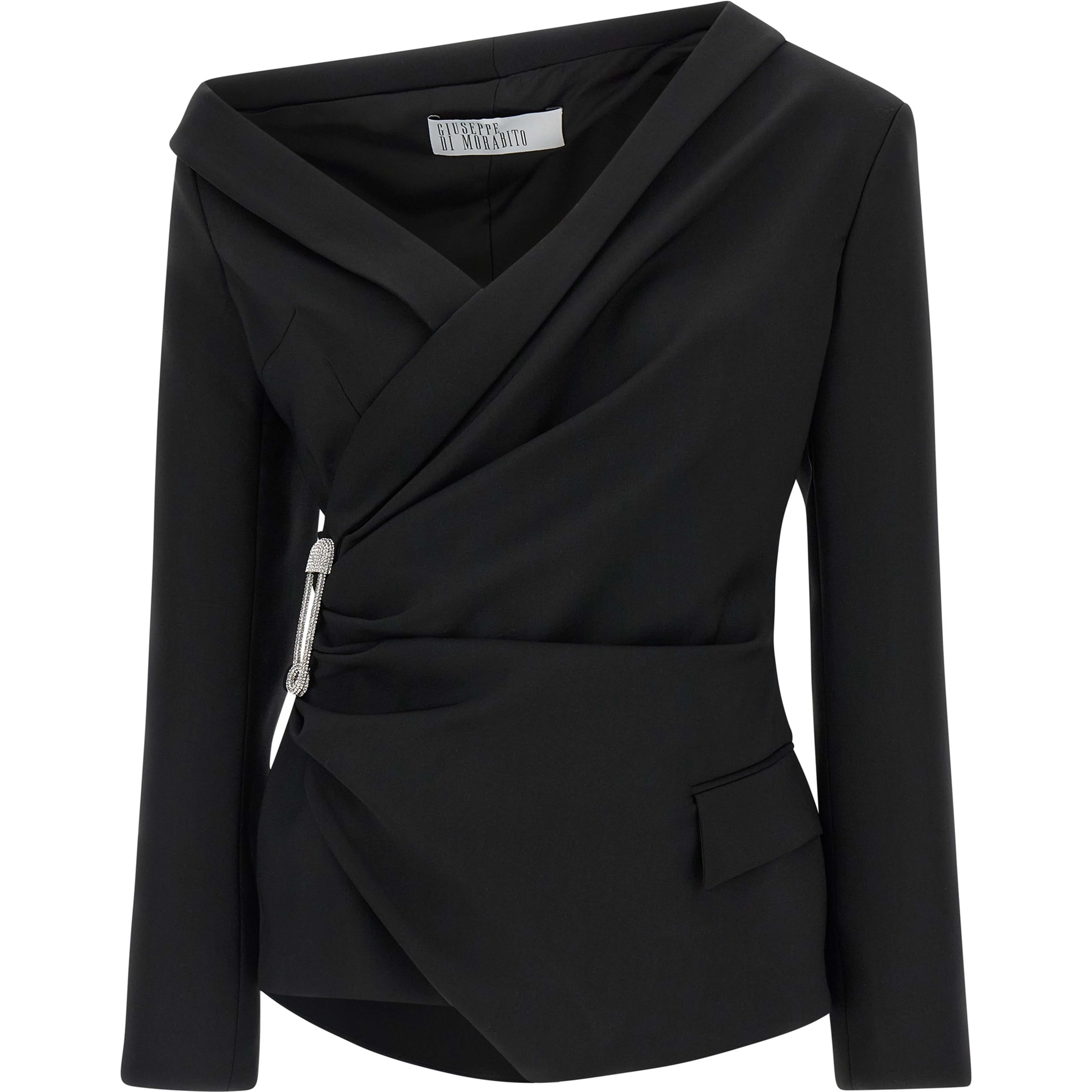 Black Virgin Wool Blazer