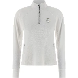White Polyamide Cardigan