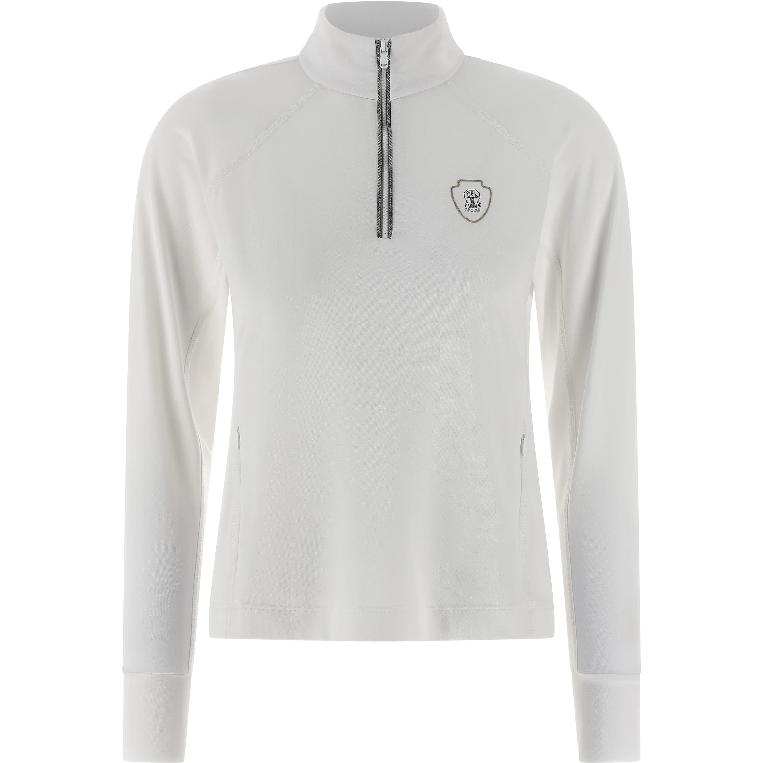 White Polyamide Cardigan
