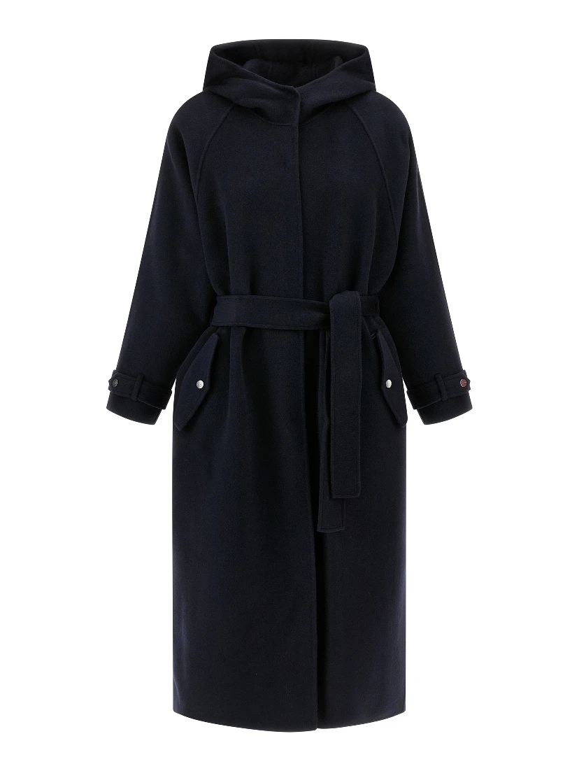 Blue Polyamide Coat
