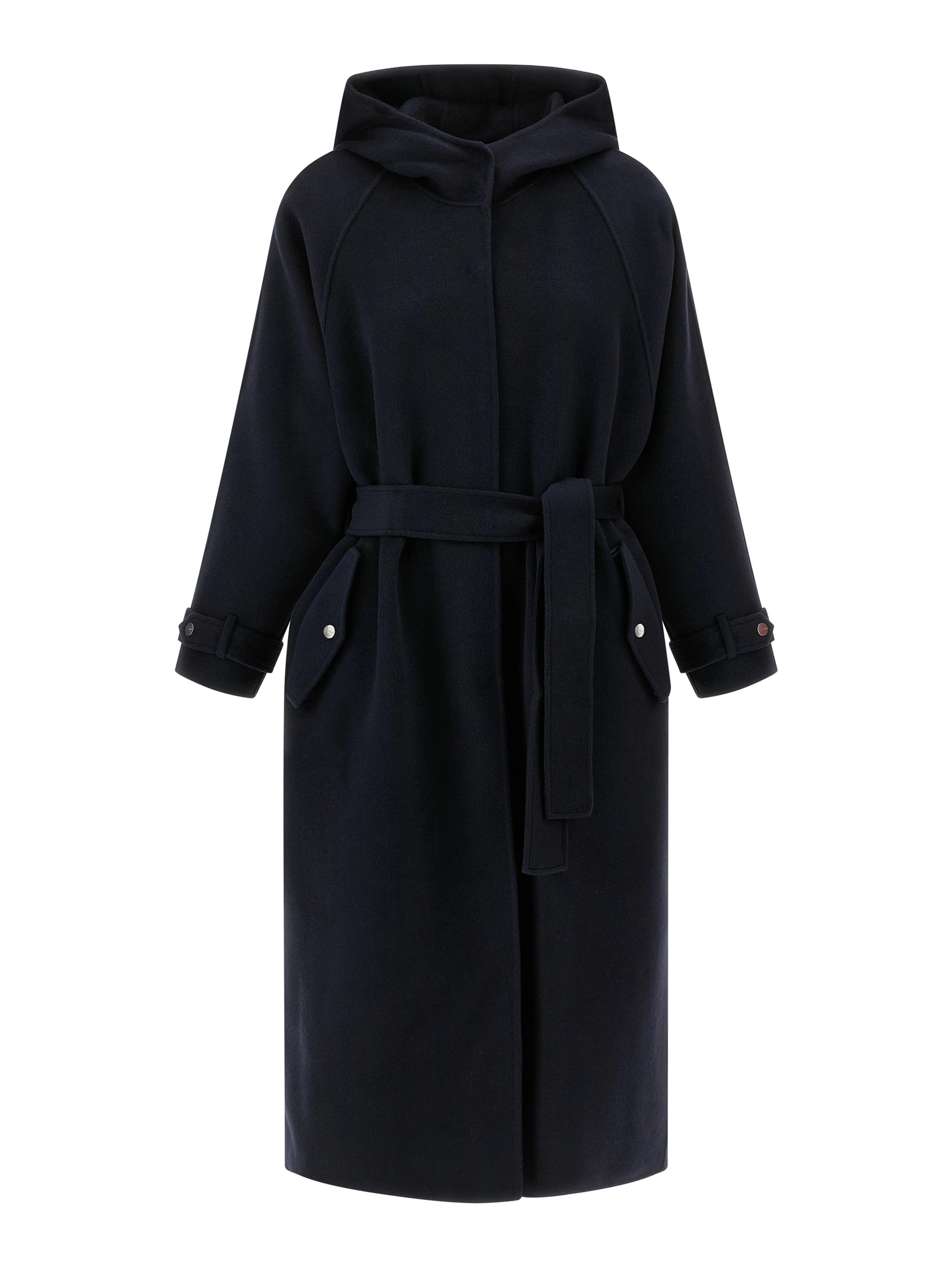 Blue Polyamide Coat