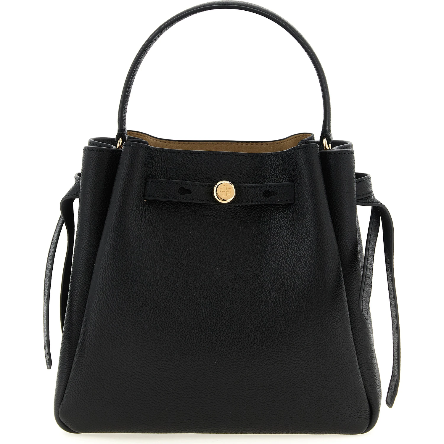 Black Cowhide Handbag