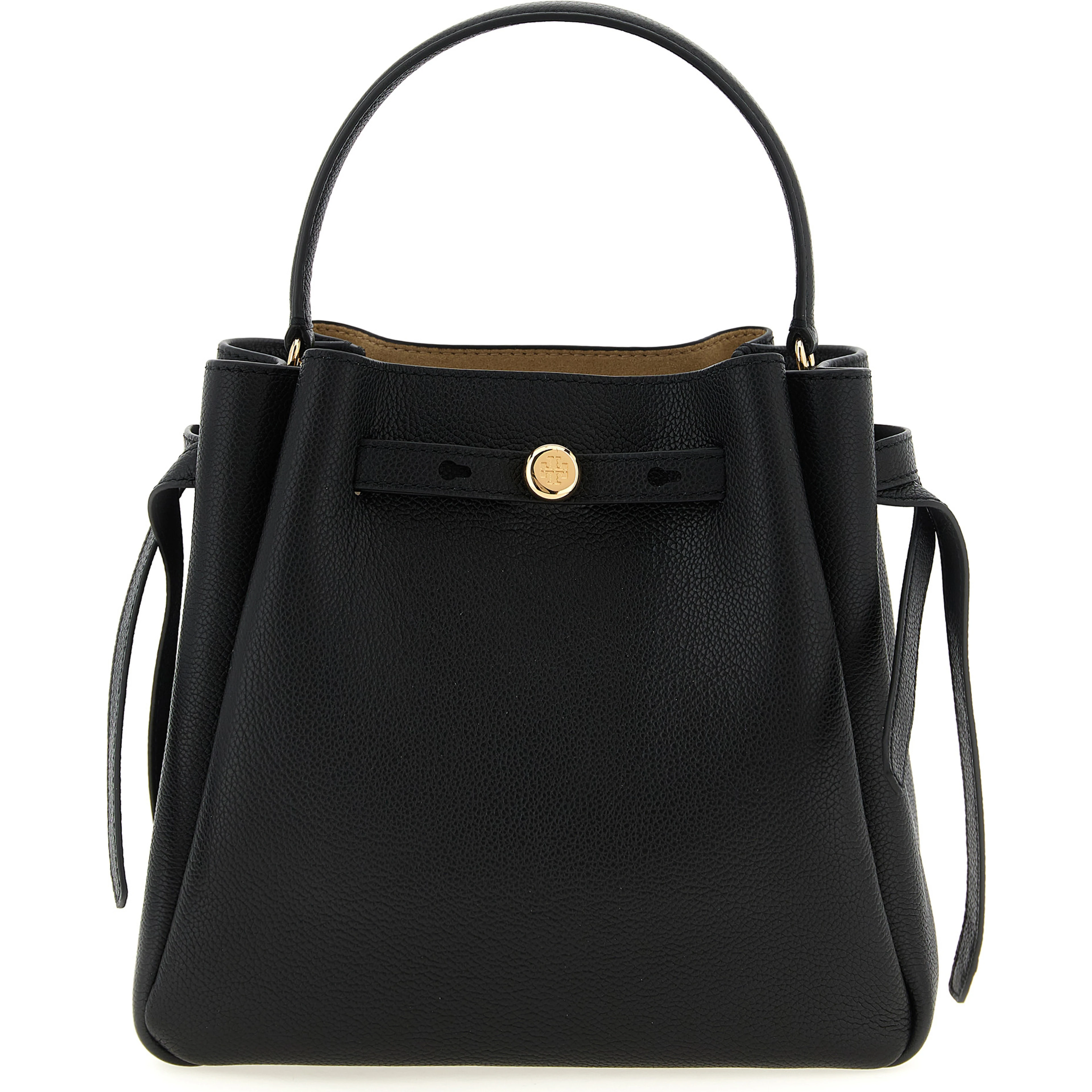 Black Cowhide Handbag